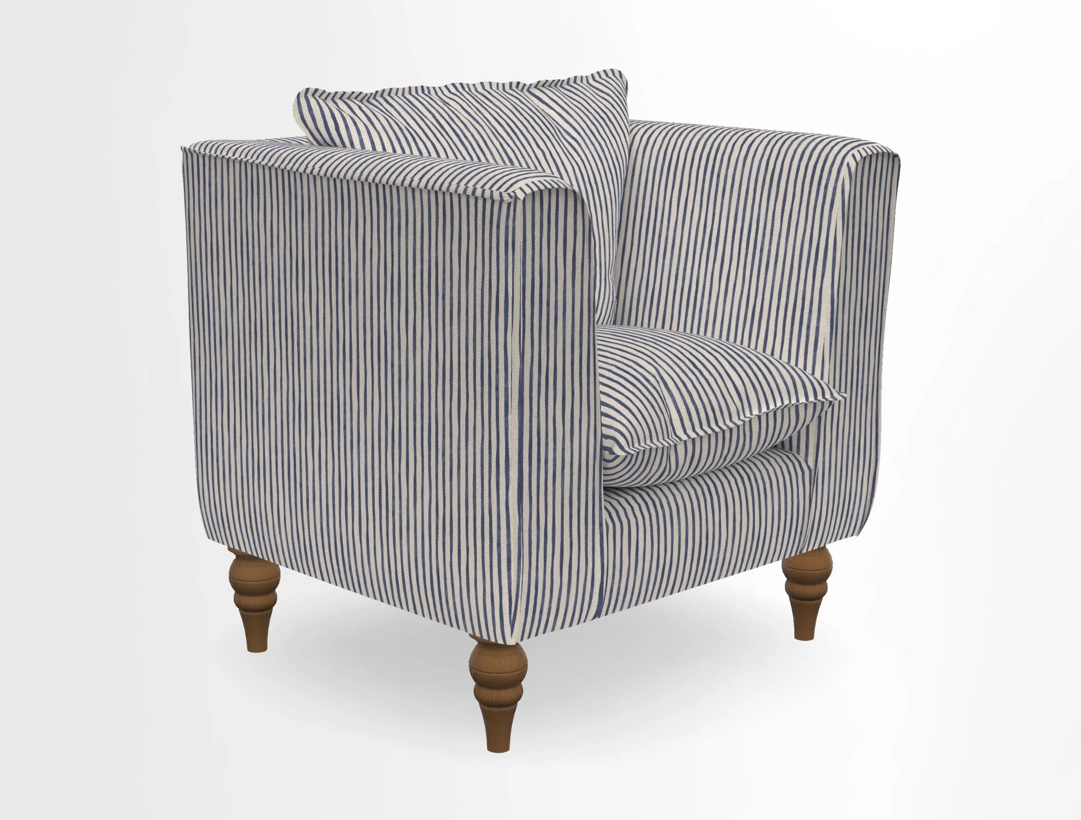 Aysgarth Chair in Two Tone Plain Biscuit