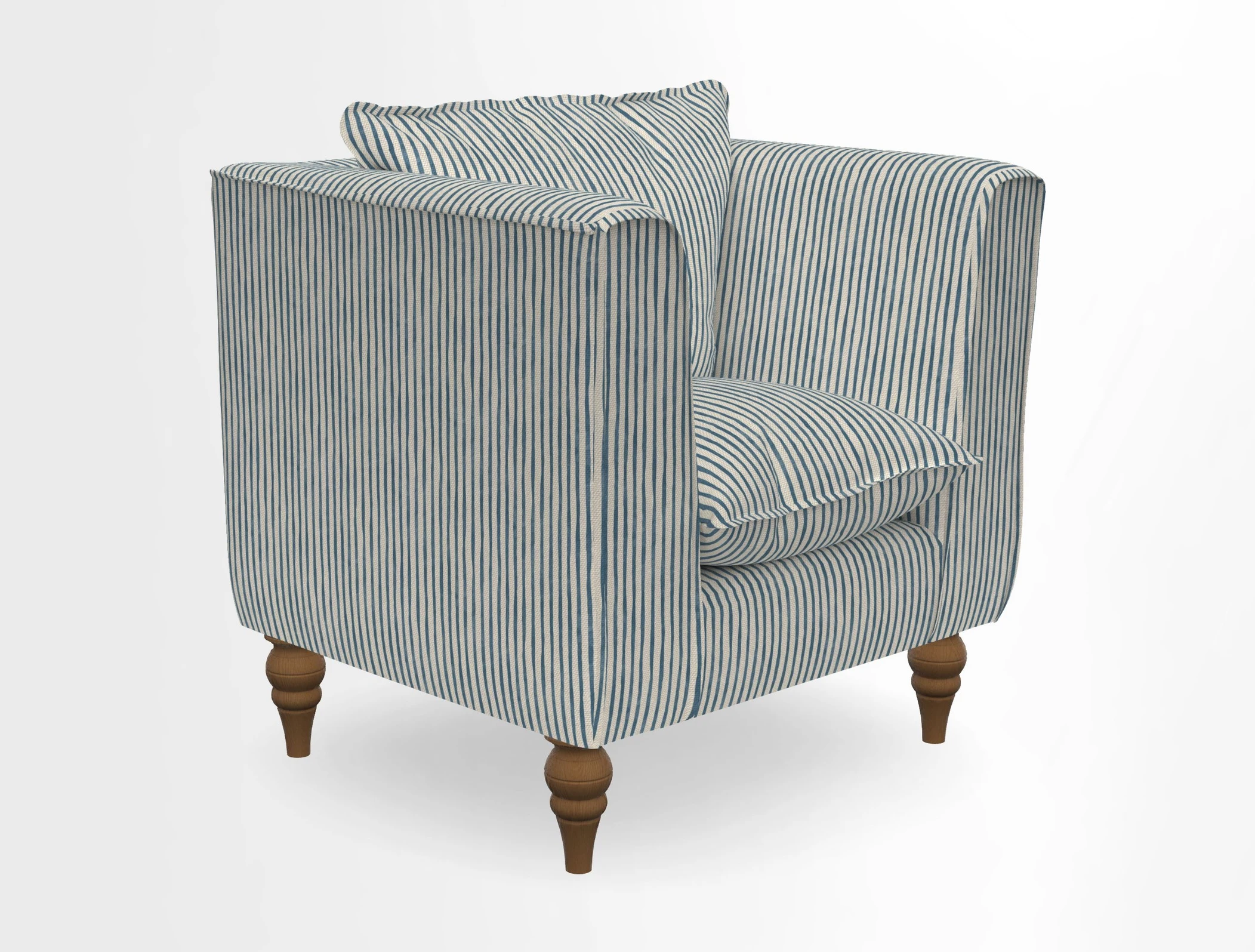 Aysgarth Chair in Two Tone Plain Biscuit