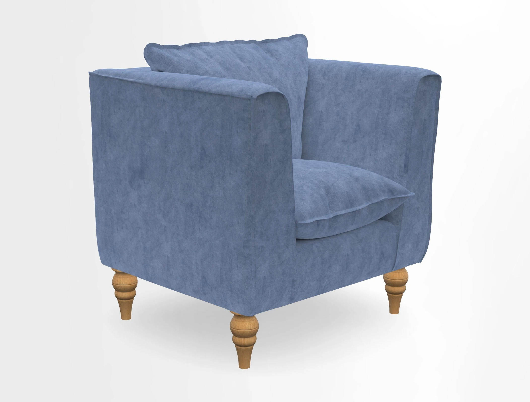 Aysgarth Chair in Two Tone Plain Biscuit