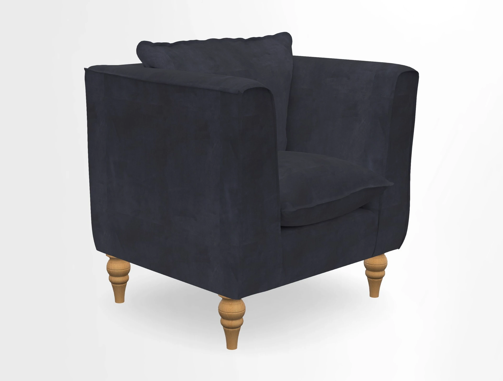 Aysgarth Chair in Two Tone Plain Biscuit