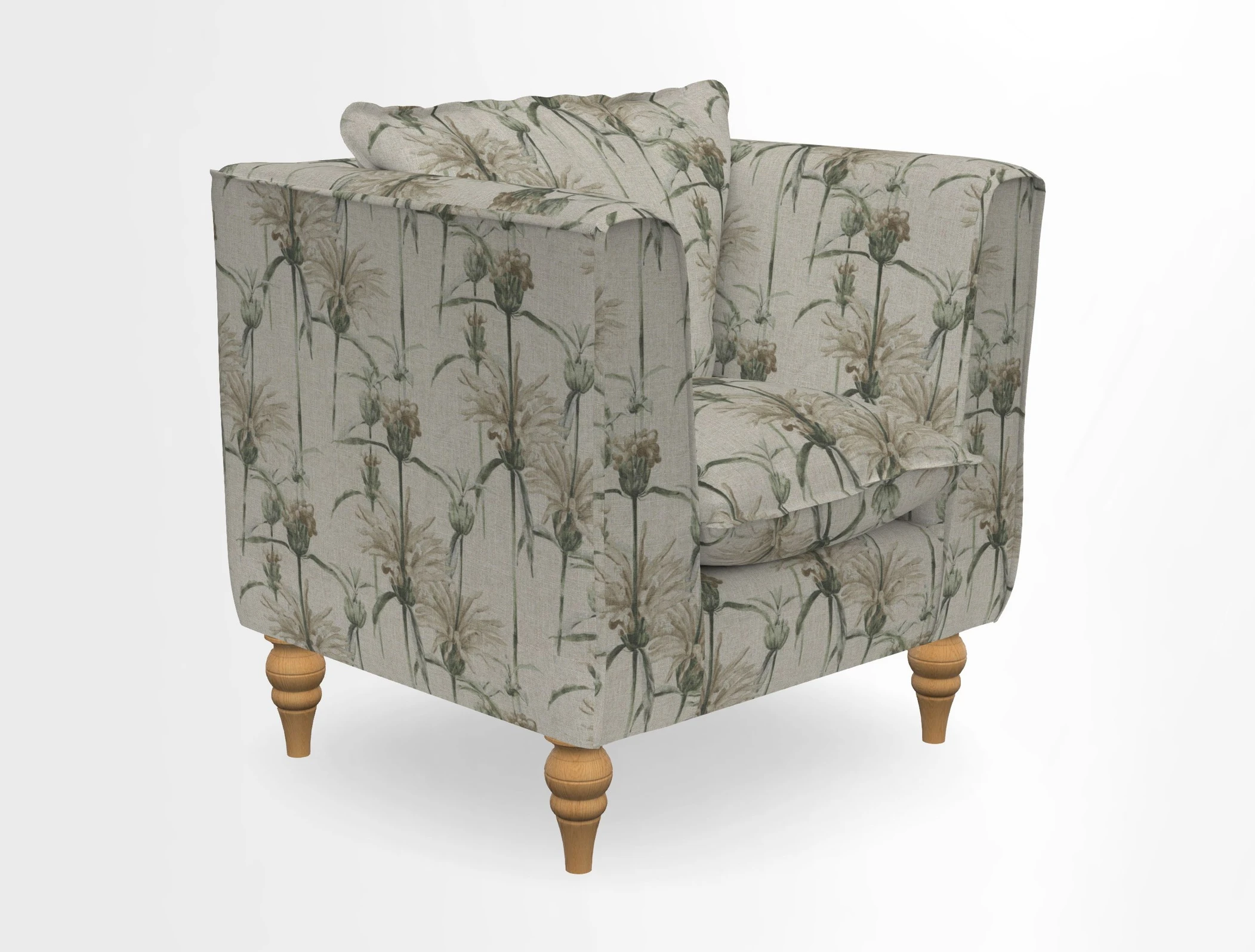 Aysgarth Chair in Two Tone Plain Biscuit