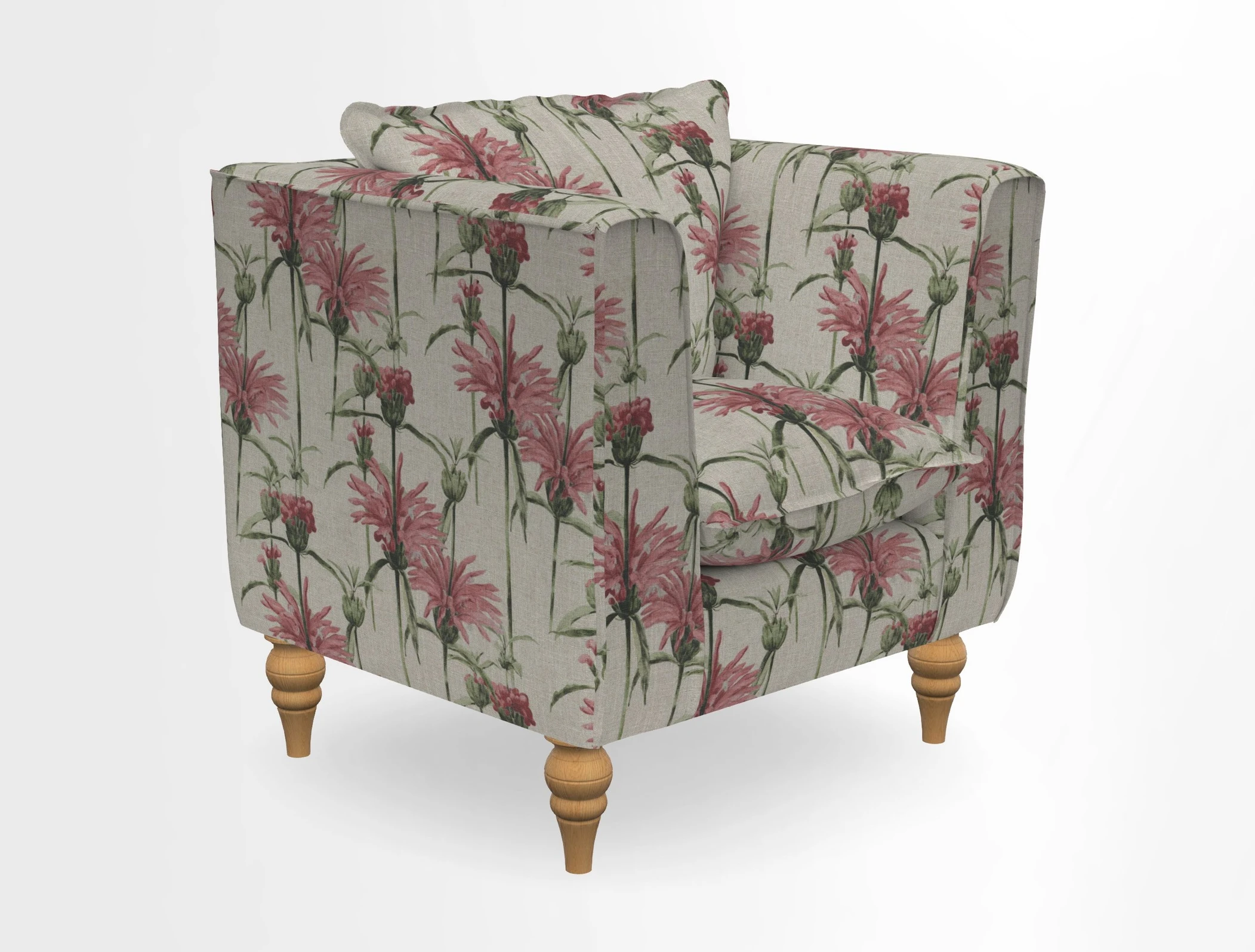 Aysgarth Chair in Two Tone Plain Biscuit