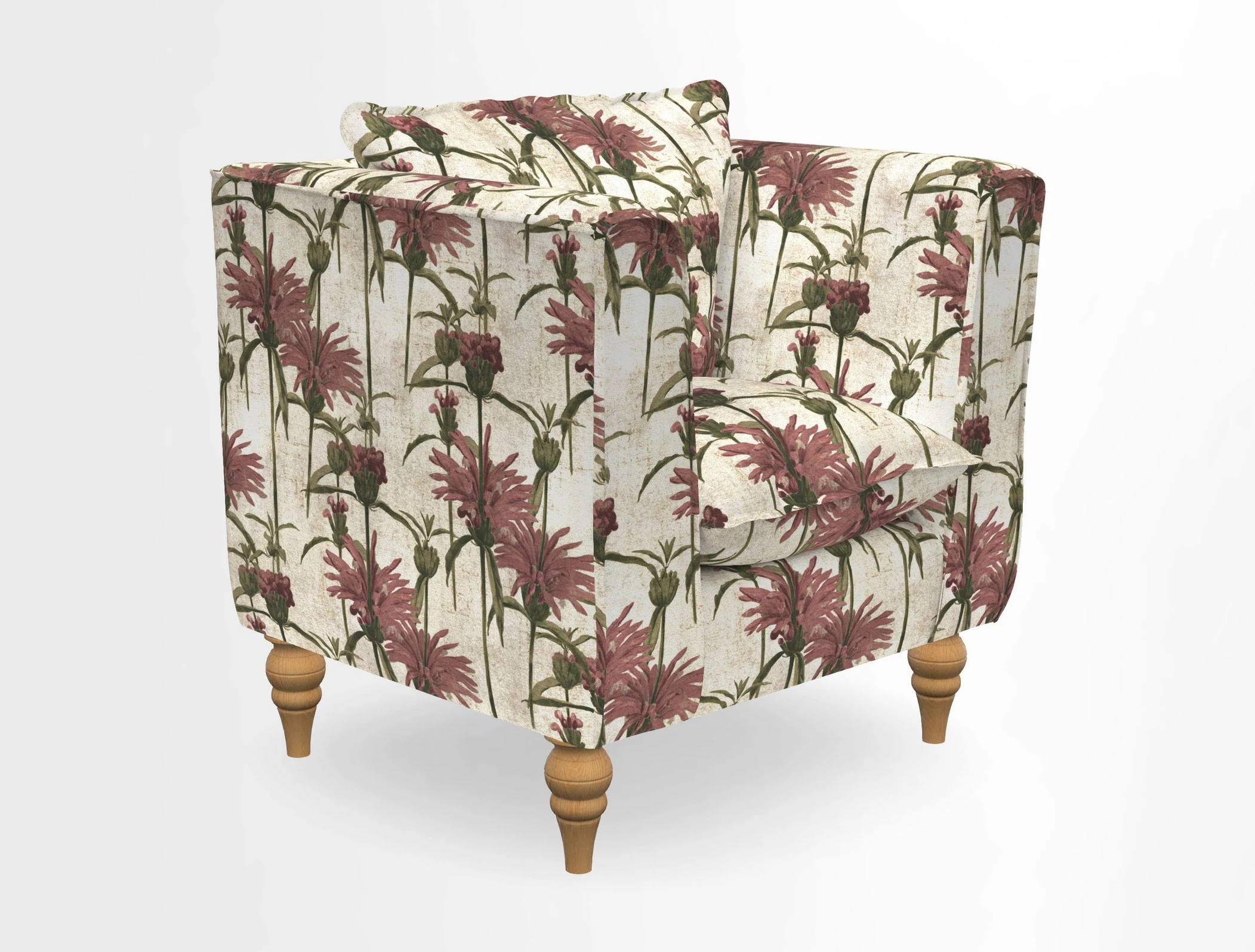 Aysgarth Chair in Two Tone Plain Biscuit
