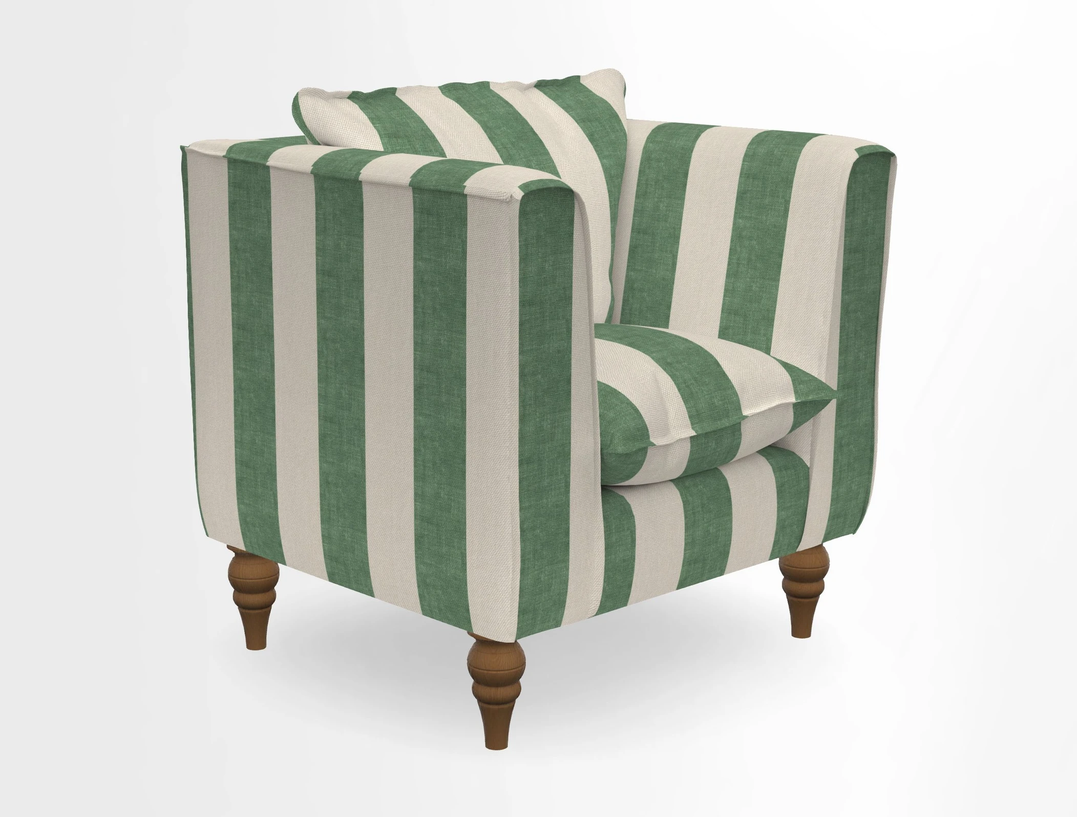Aysgarth Chair in Two Tone Plain Biscuit