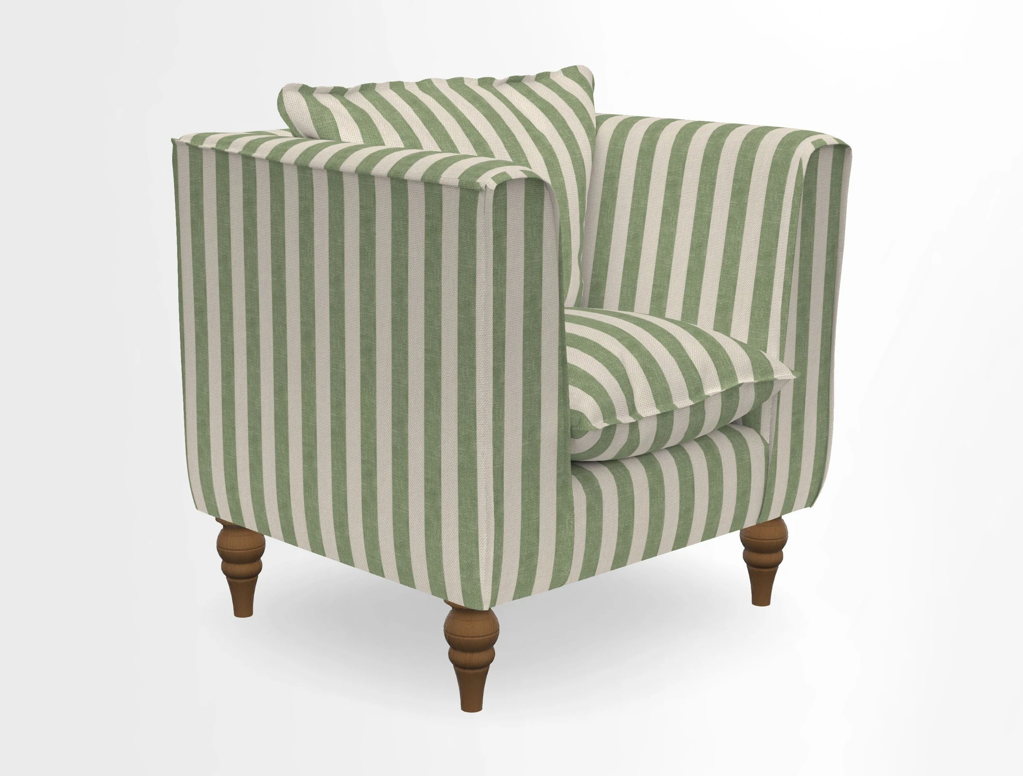 Aysgarth Chair in Two Tone Plain Biscuit