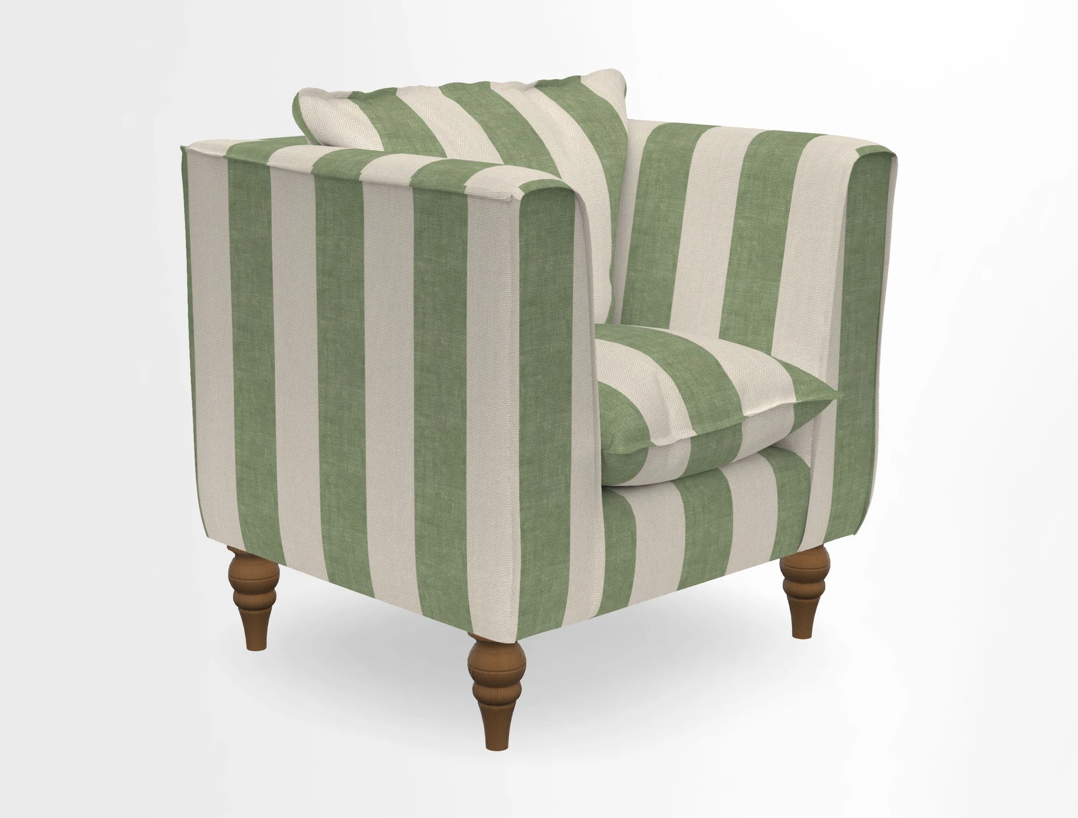 Aysgarth Chair in Two Tone Plain Biscuit