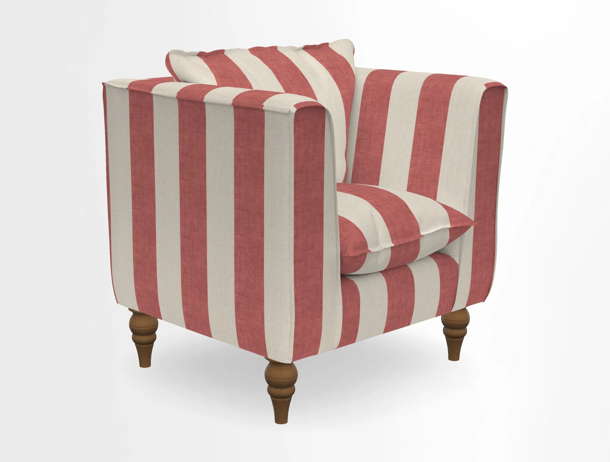 Aysgarth Chair in Two Tone Plain Biscuit