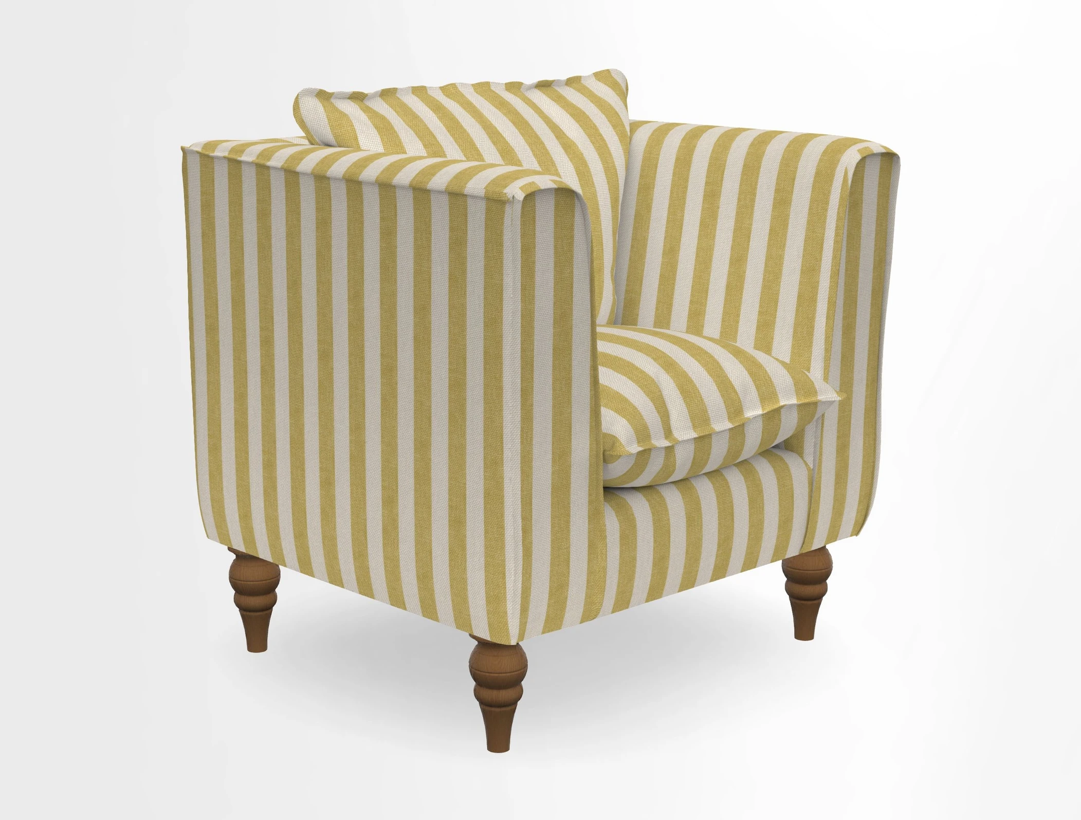Aysgarth Chair in Two Tone Plain Biscuit