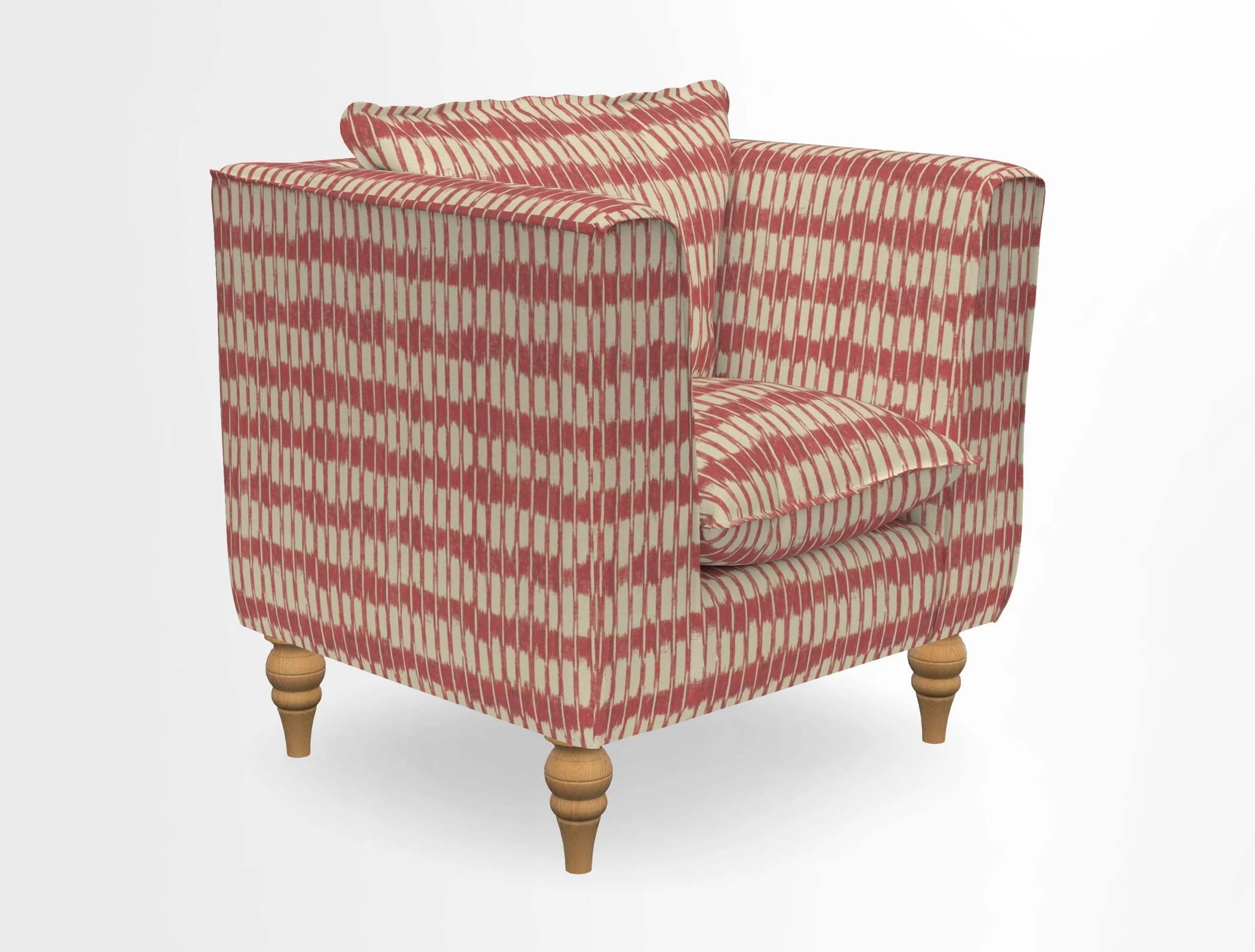 Aysgarth Chair in Two Tone Plain Biscuit
