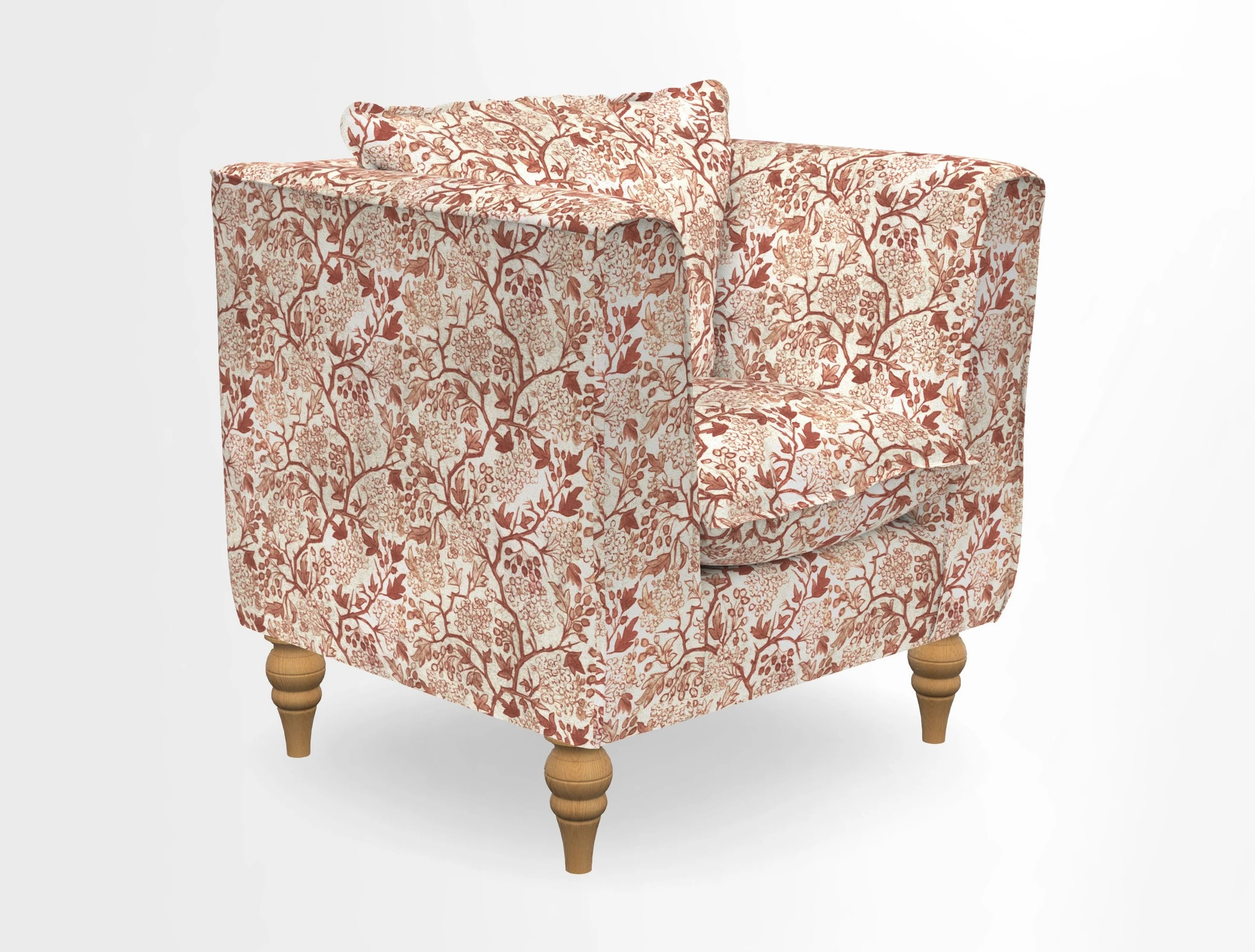 Aysgarth Chair in Two Tone Plain Biscuit