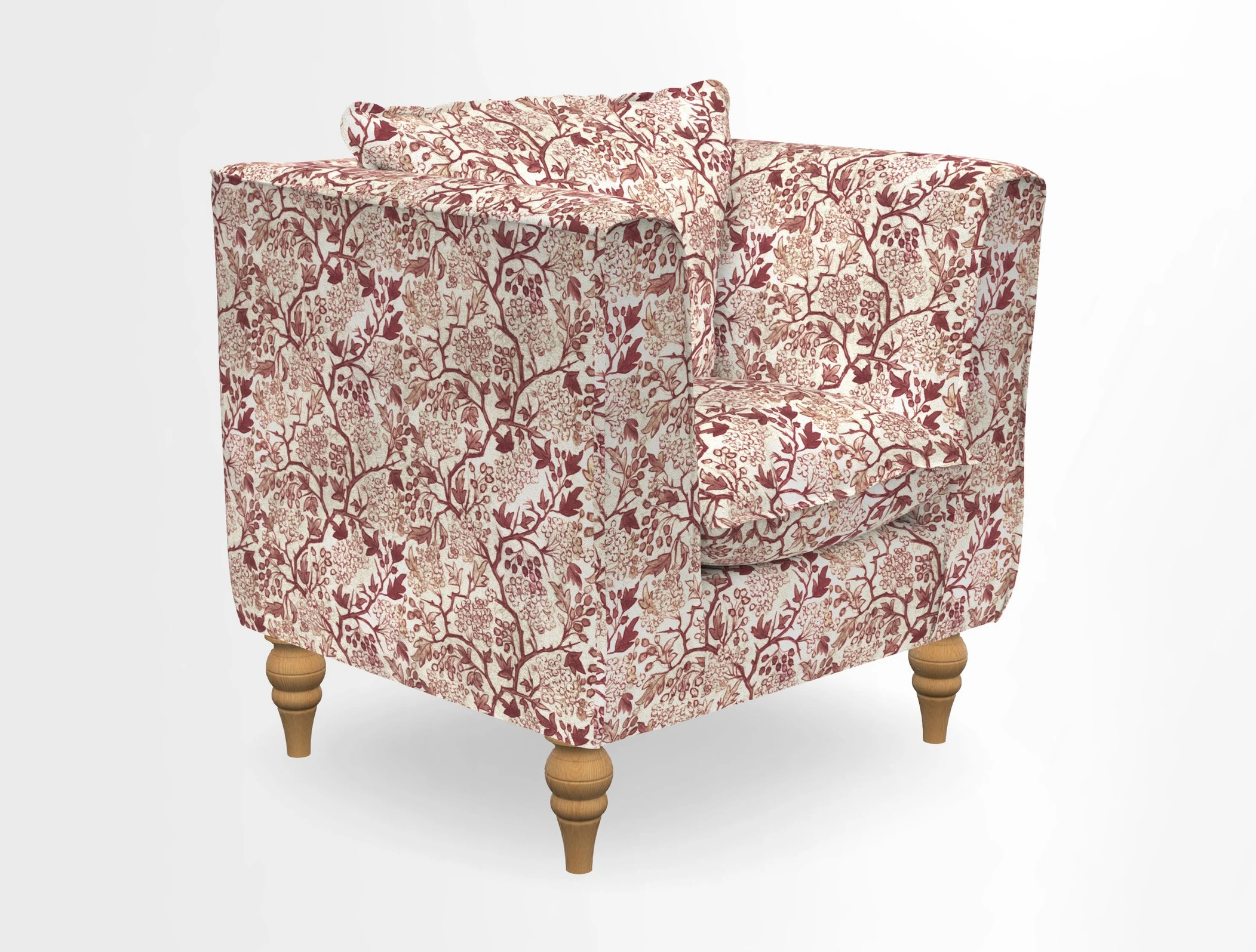 Aysgarth Chair in Two Tone Plain Biscuit
