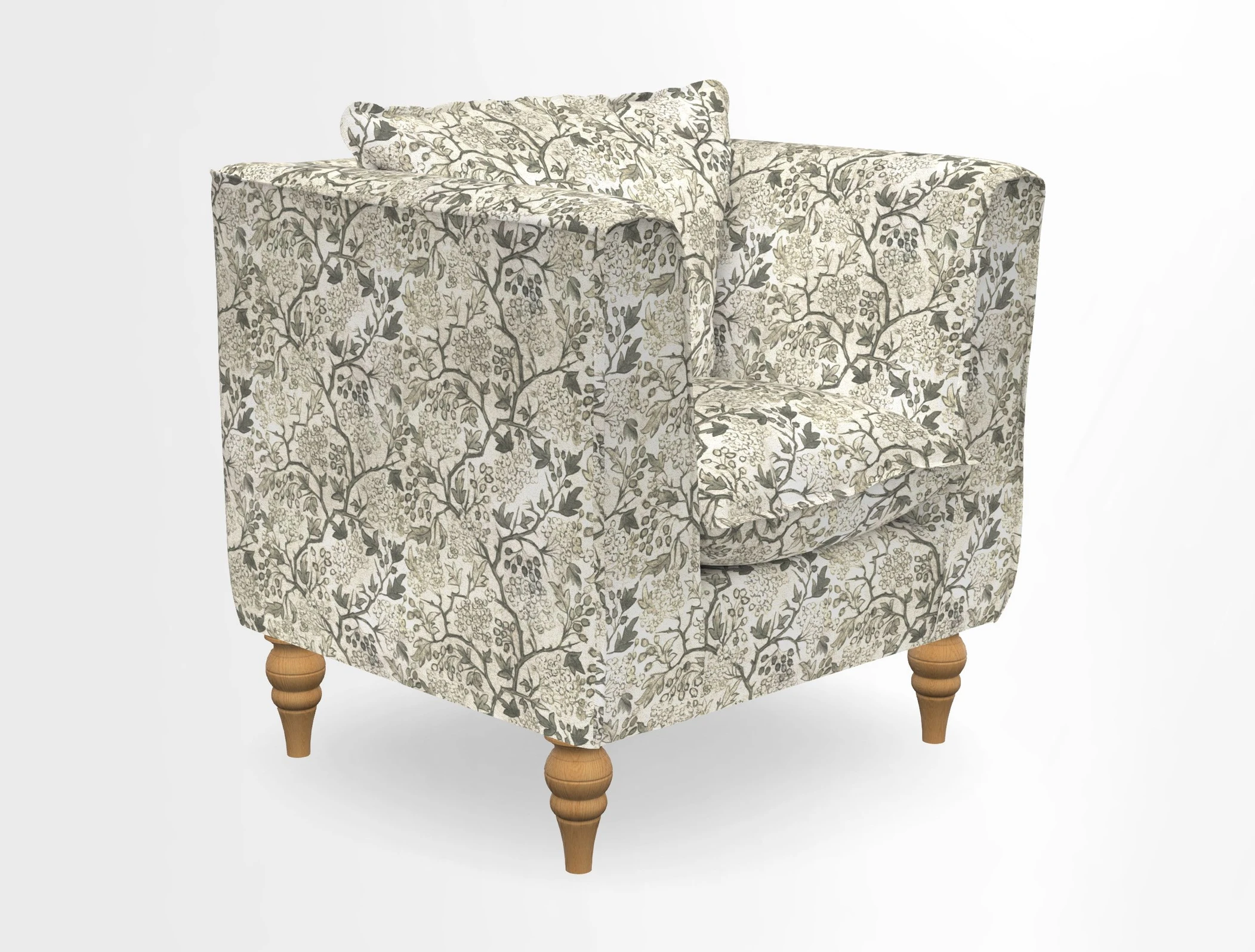 Aysgarth Chair in Two Tone Plain Biscuit