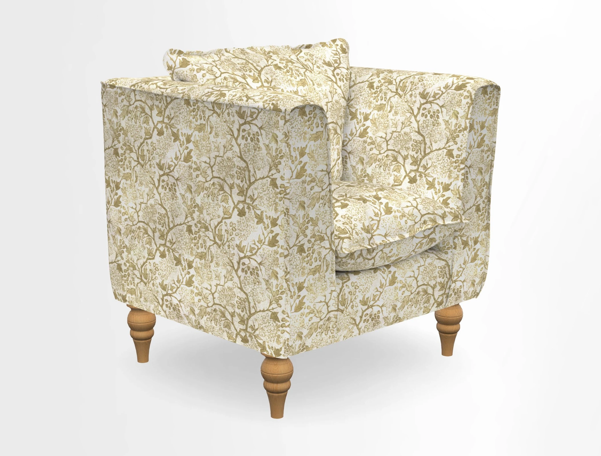 Aysgarth Chair in Two Tone Plain Biscuit