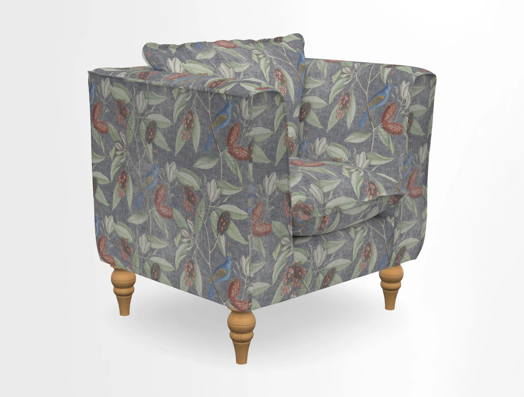 Aysgarth Chair in Two Tone Plain Biscuit