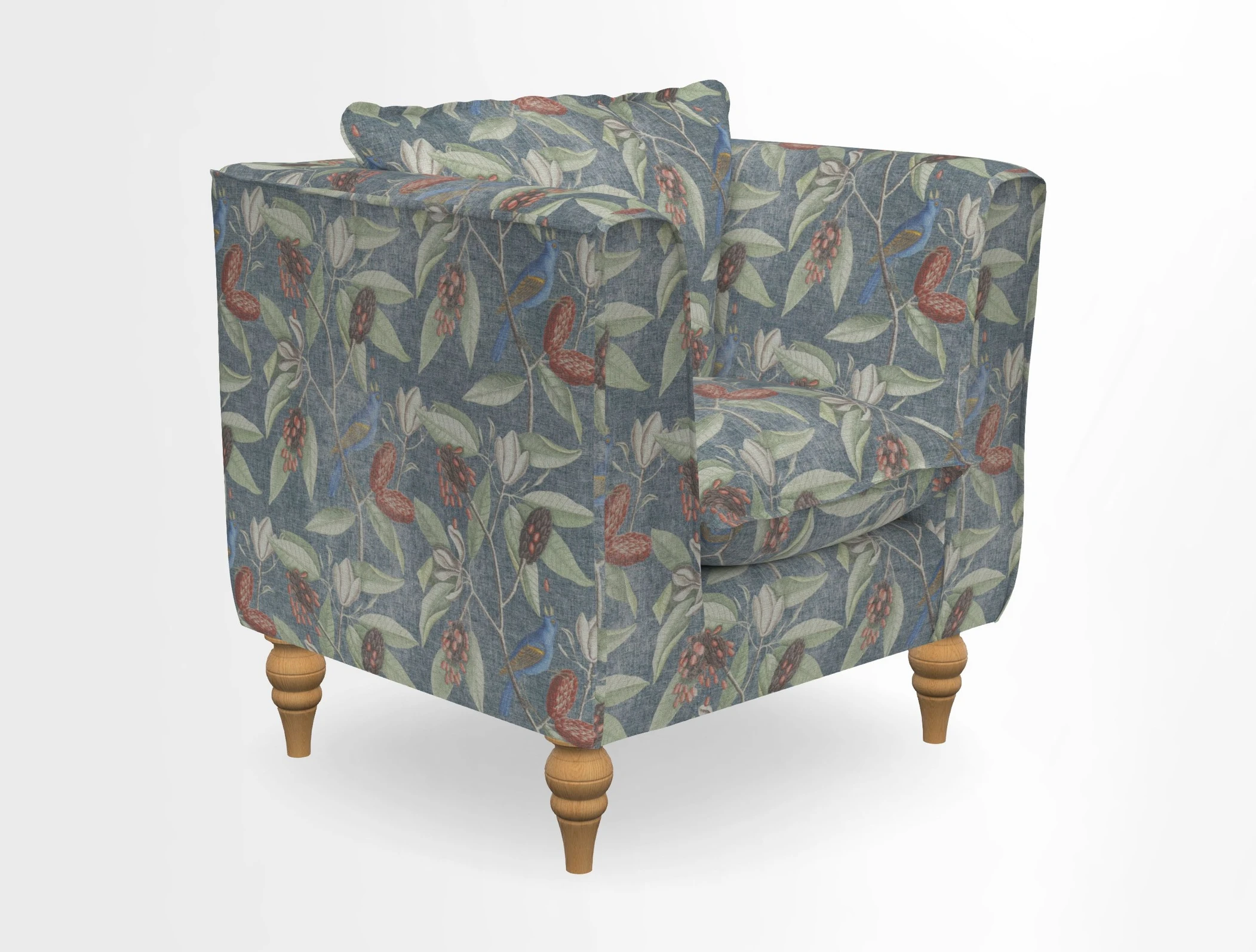Aysgarth Chair in Two Tone Plain Biscuit