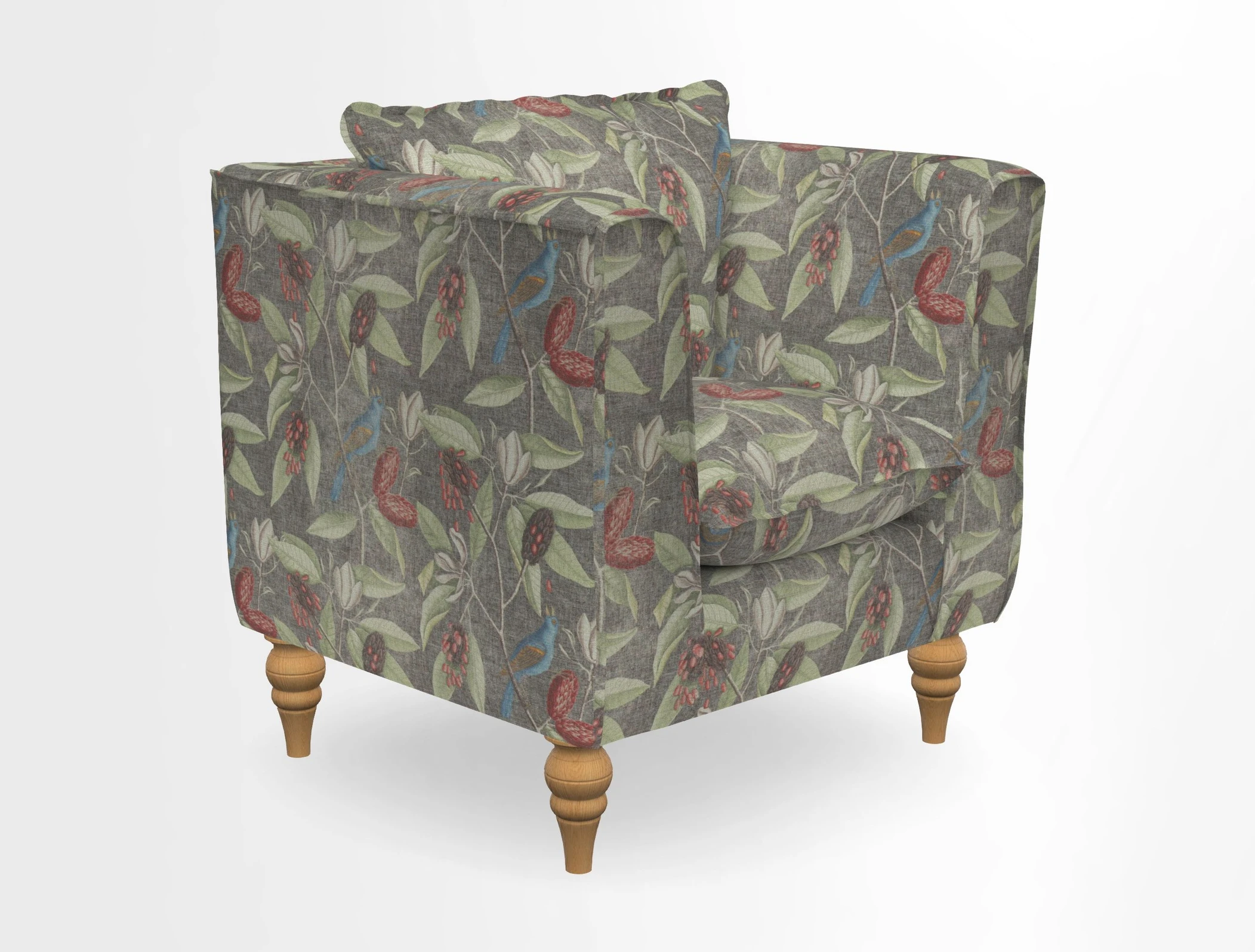 Aysgarth Chair in Two Tone Plain Biscuit