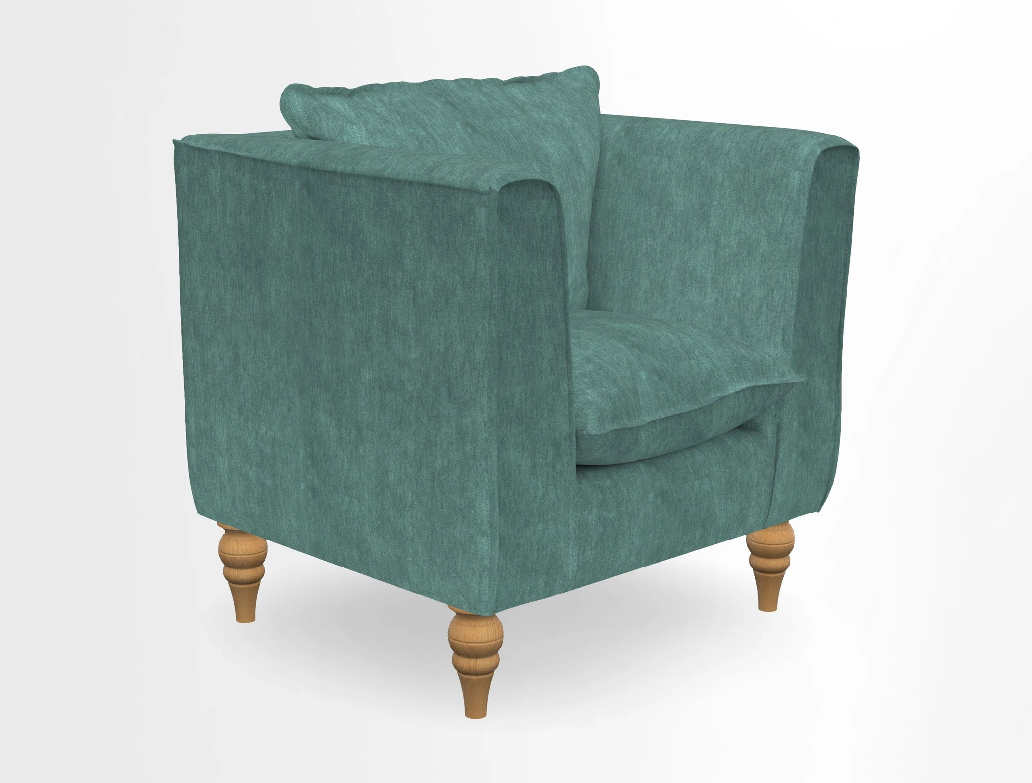 Aysgarth Chair in Two Tone Plain Biscuit