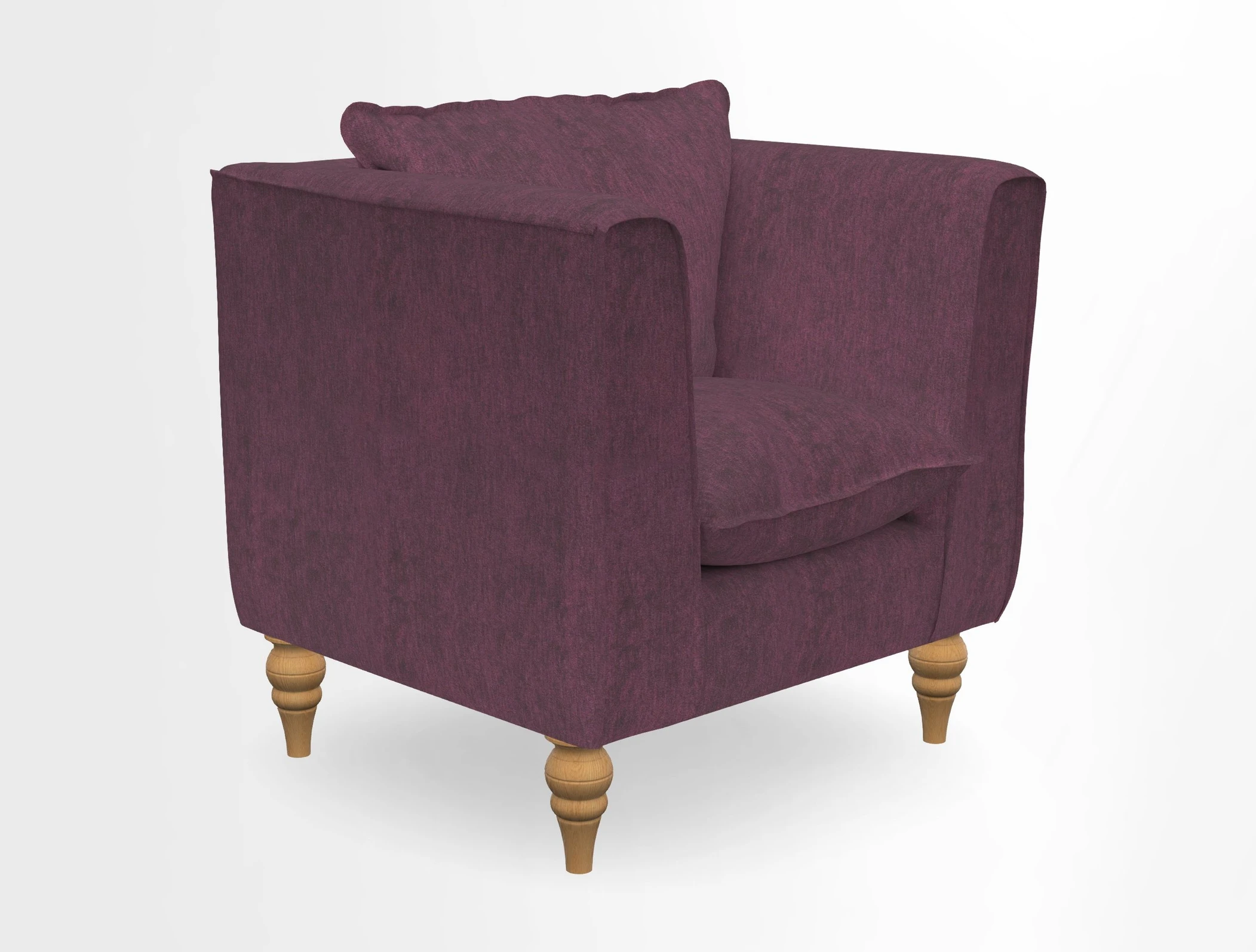 Aysgarth Chair in Two Tone Plain Biscuit