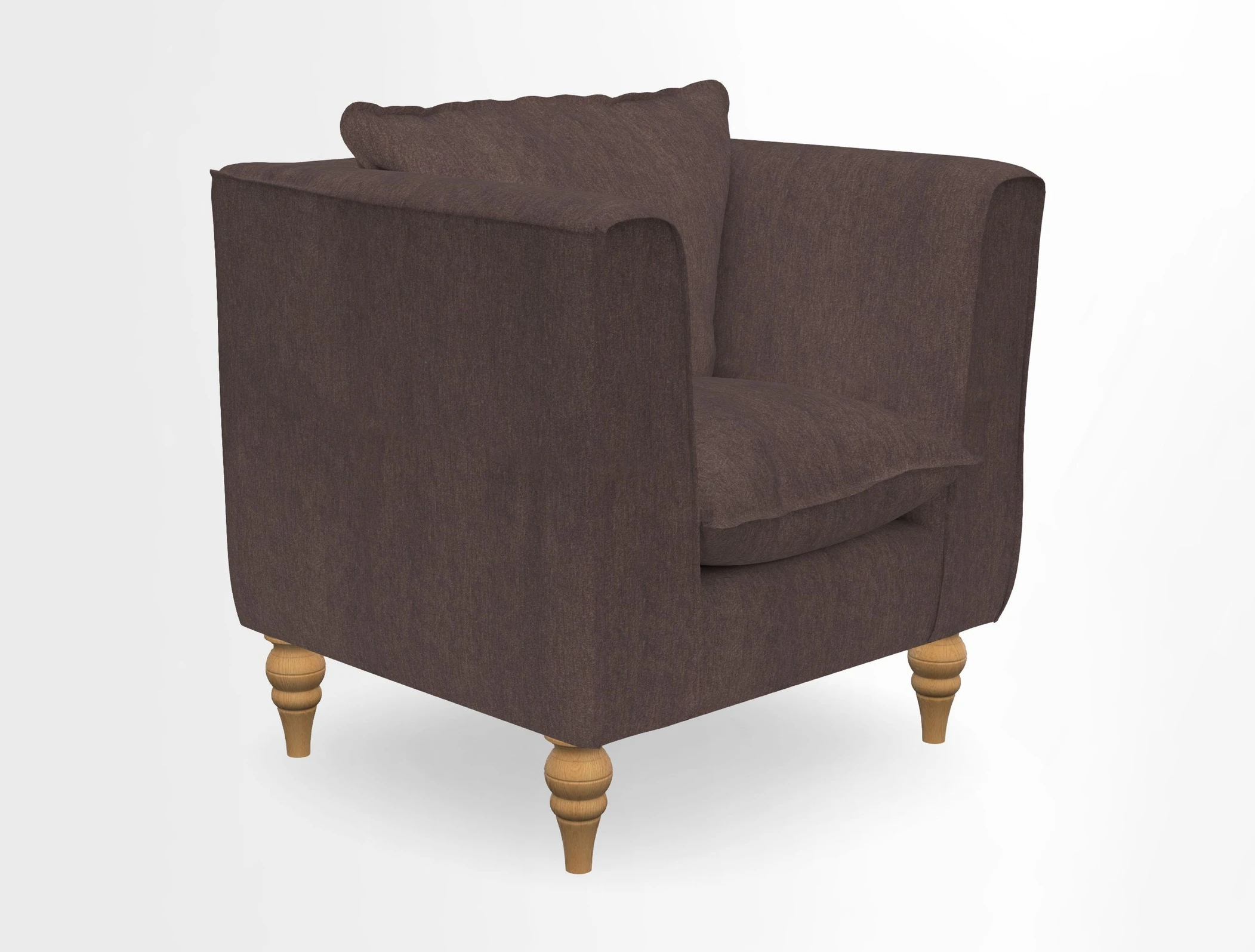 Aysgarth Chair in Two Tone Plain Biscuit