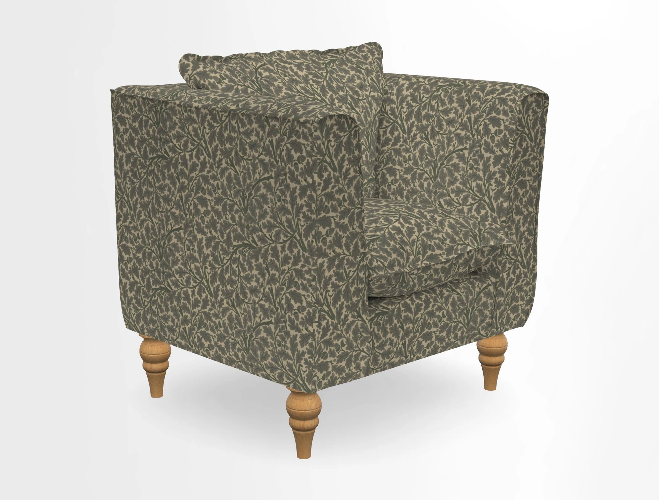 Aysgarth Chair in Two Tone Plain Biscuit