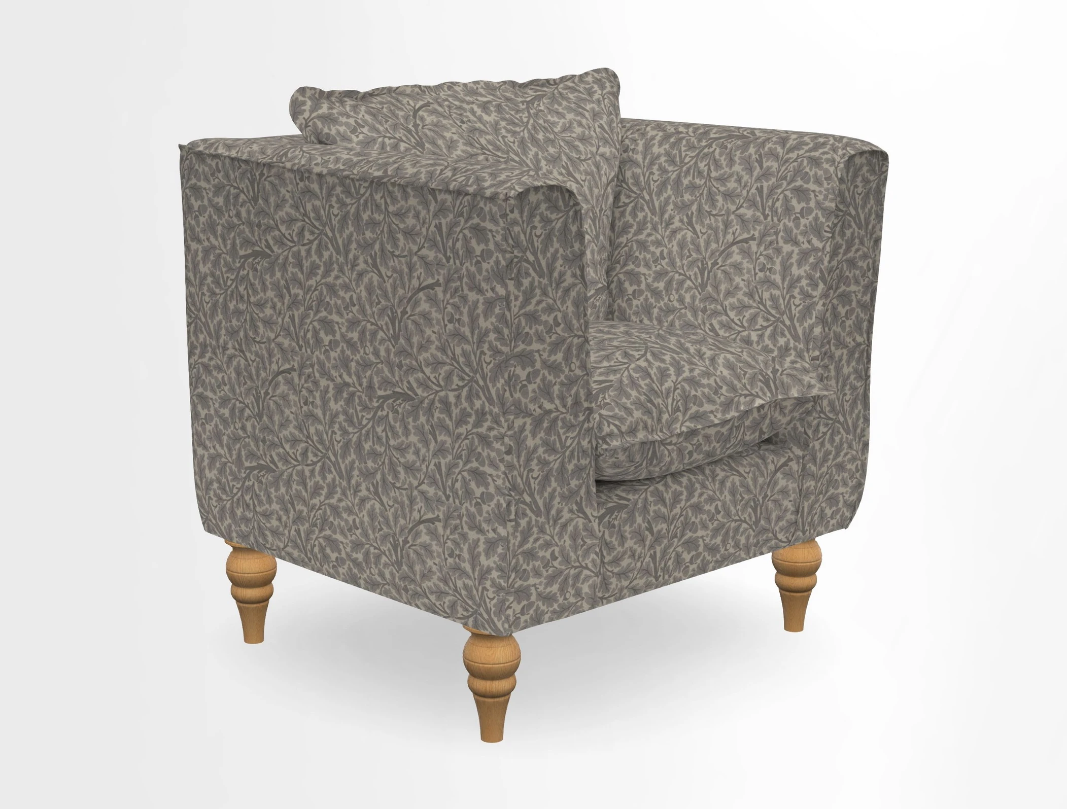 Aysgarth Chair in Two Tone Plain Biscuit