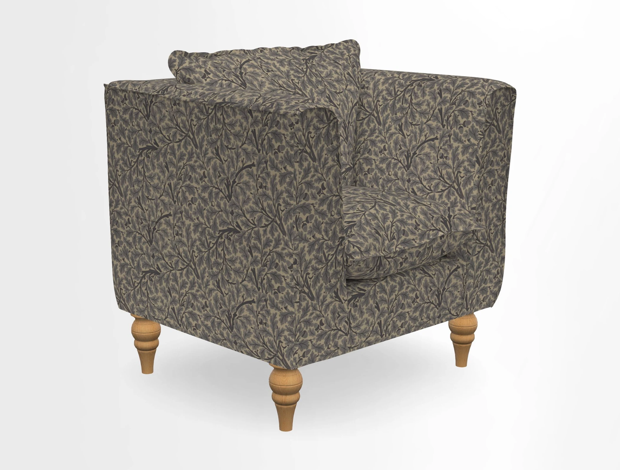 Aysgarth Chair in Two Tone Plain Biscuit