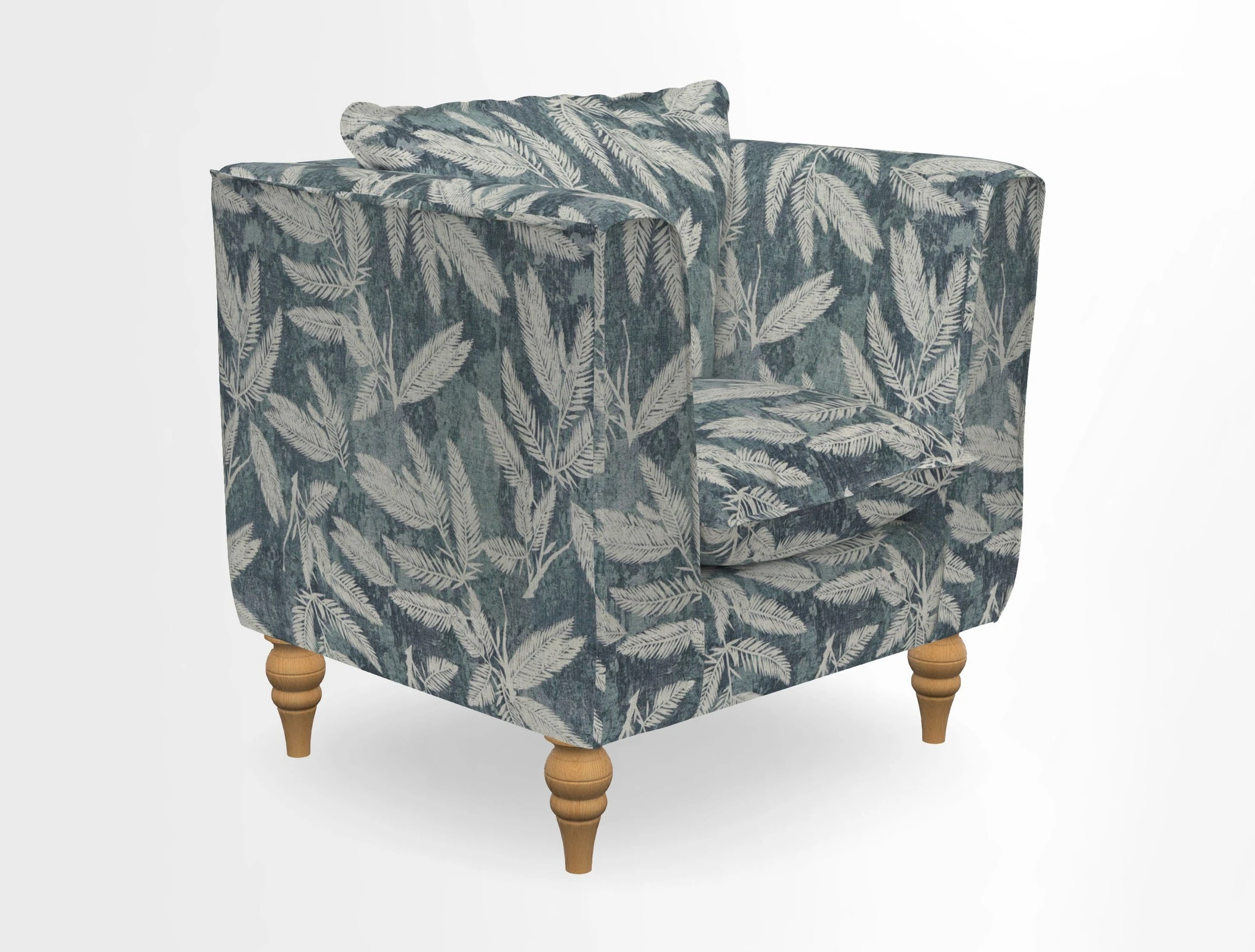 Aysgarth Chair in Two Tone Plain Biscuit