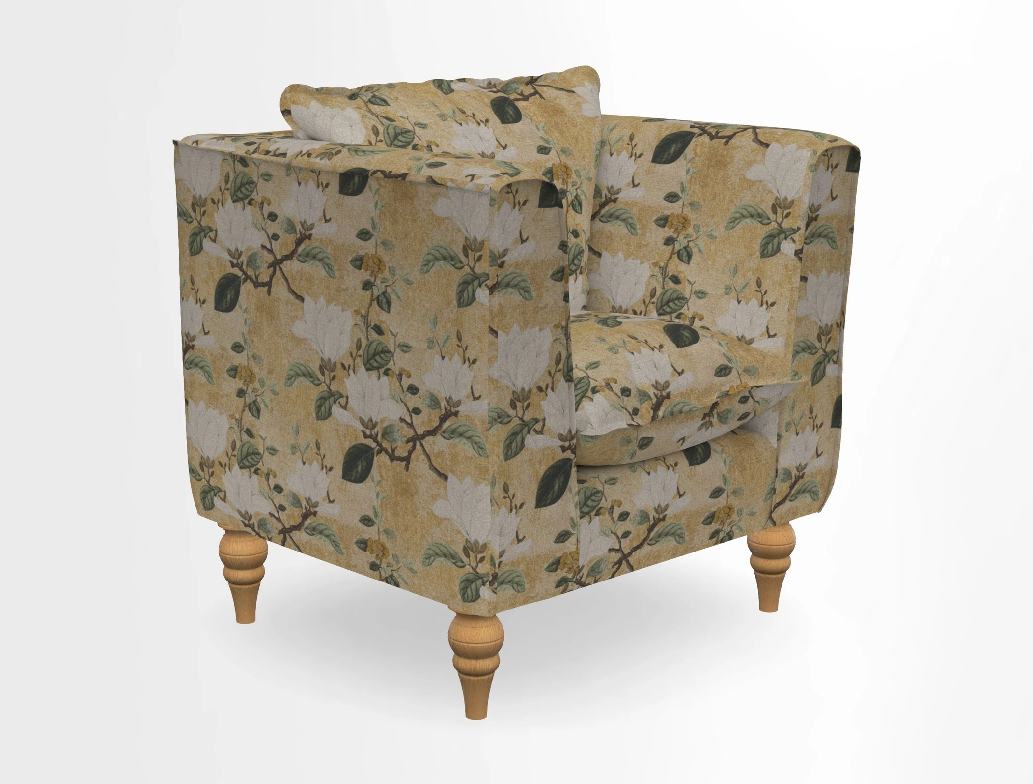 Aysgarth Chair in Two Tone Plain Biscuit