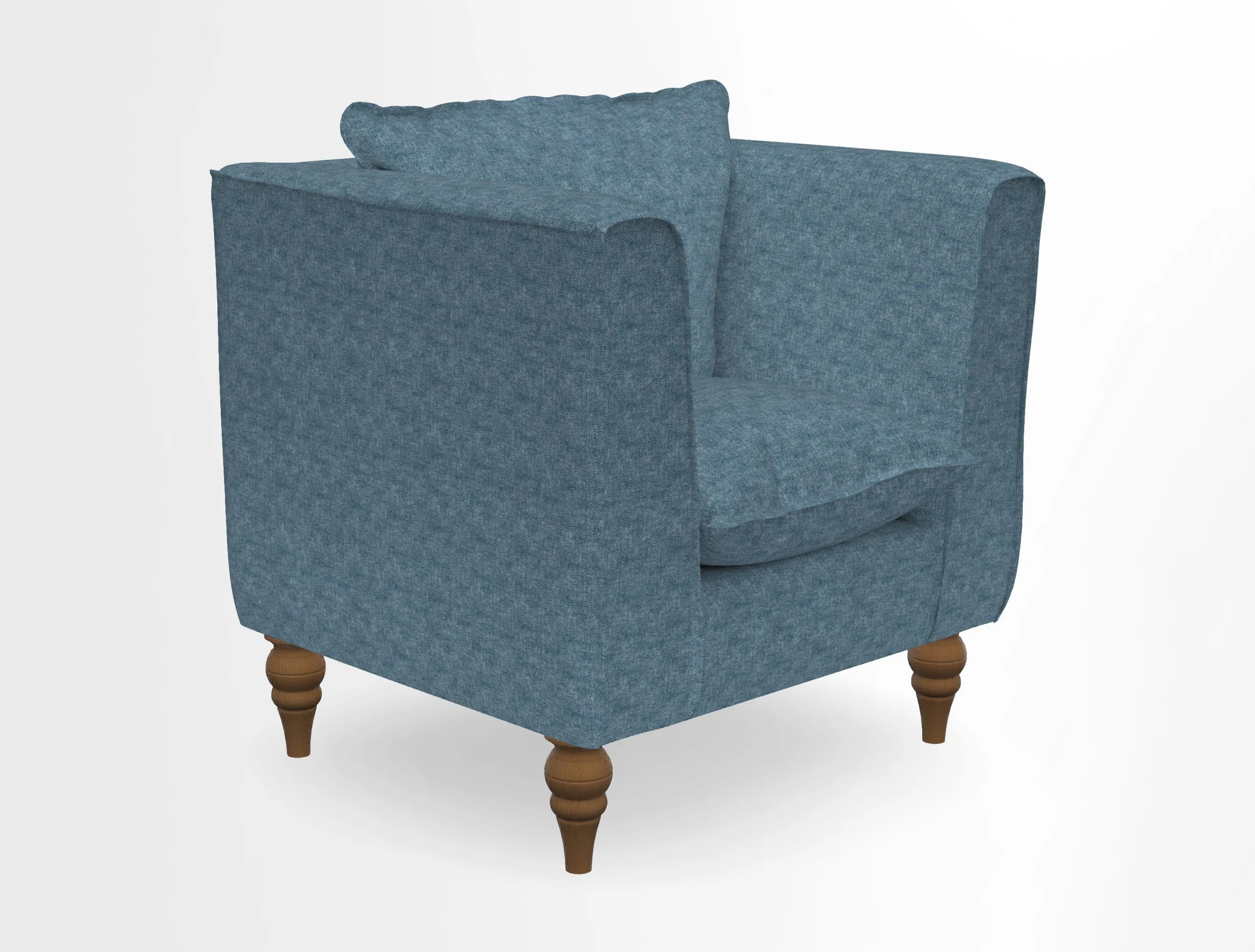 Aysgarth Chair in Two Tone Plain Biscuit