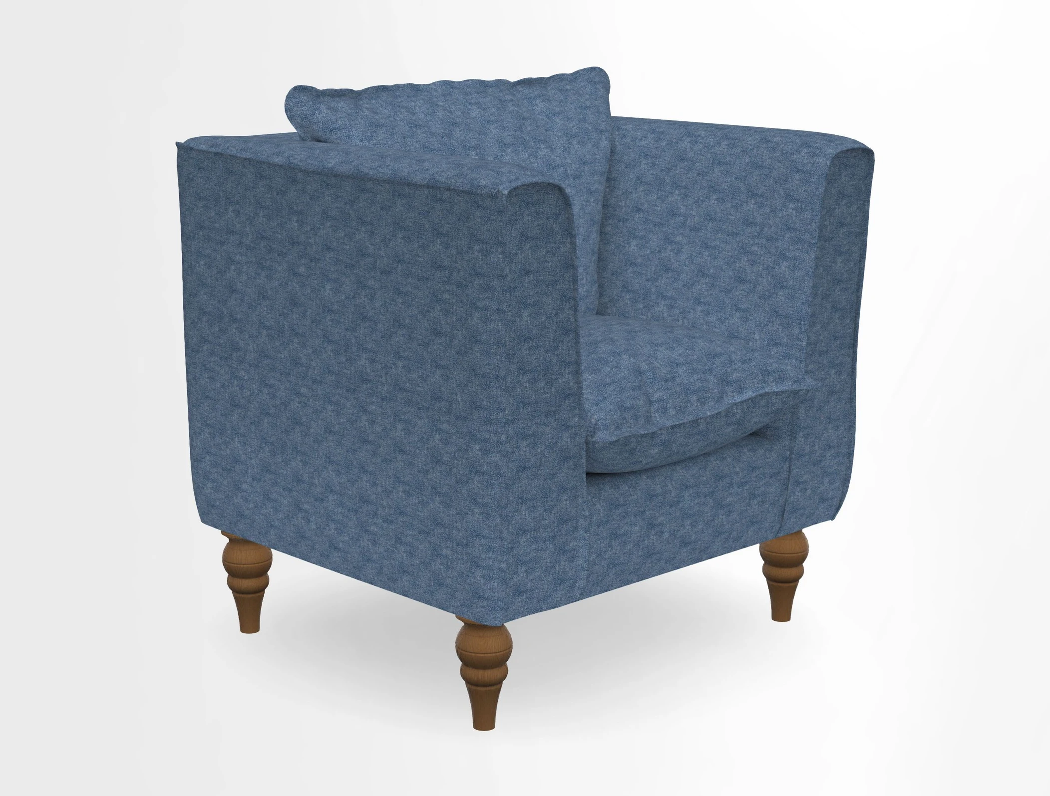 Aysgarth Chair in Two Tone Plain Biscuit