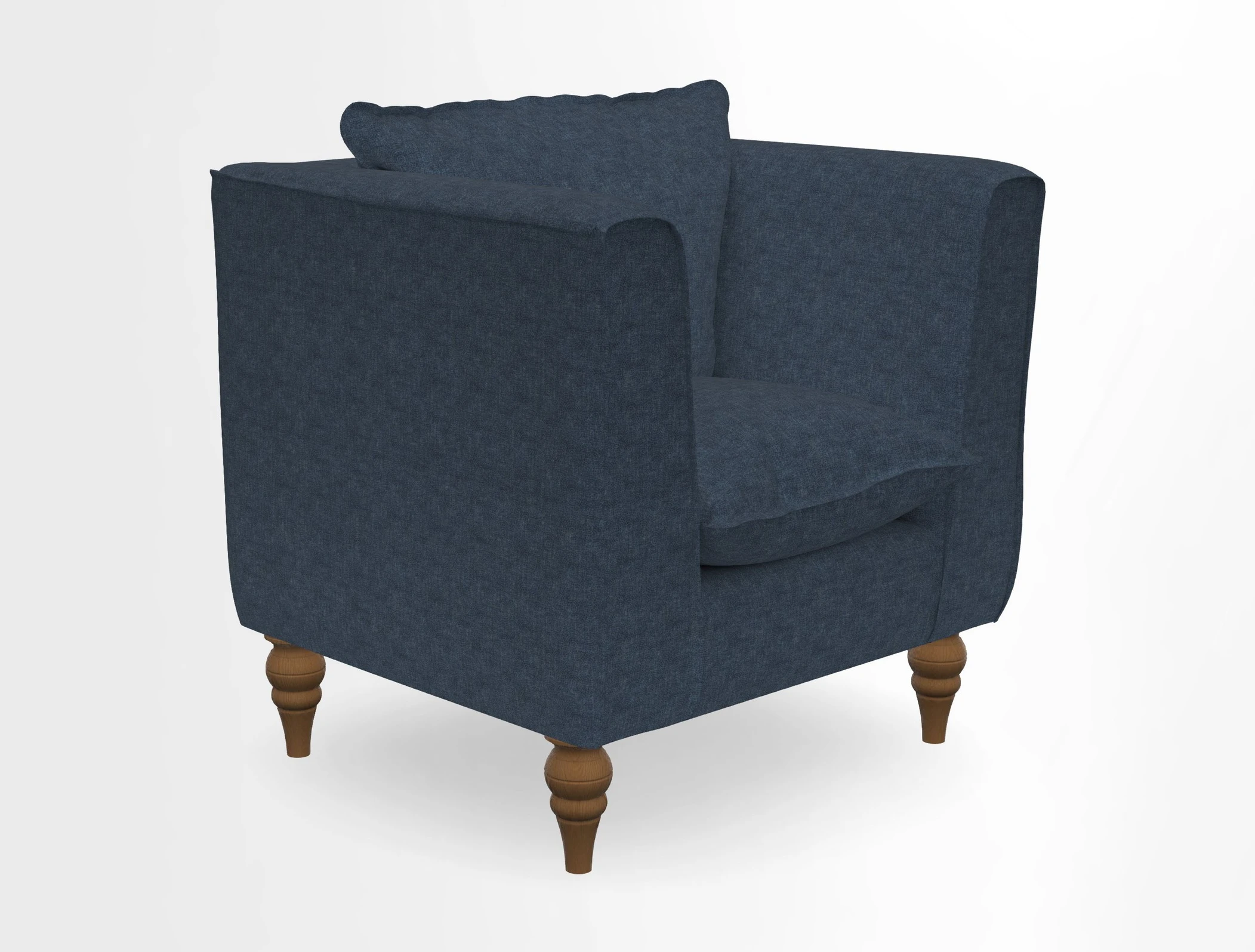 Aysgarth Chair in Two Tone Plain Biscuit