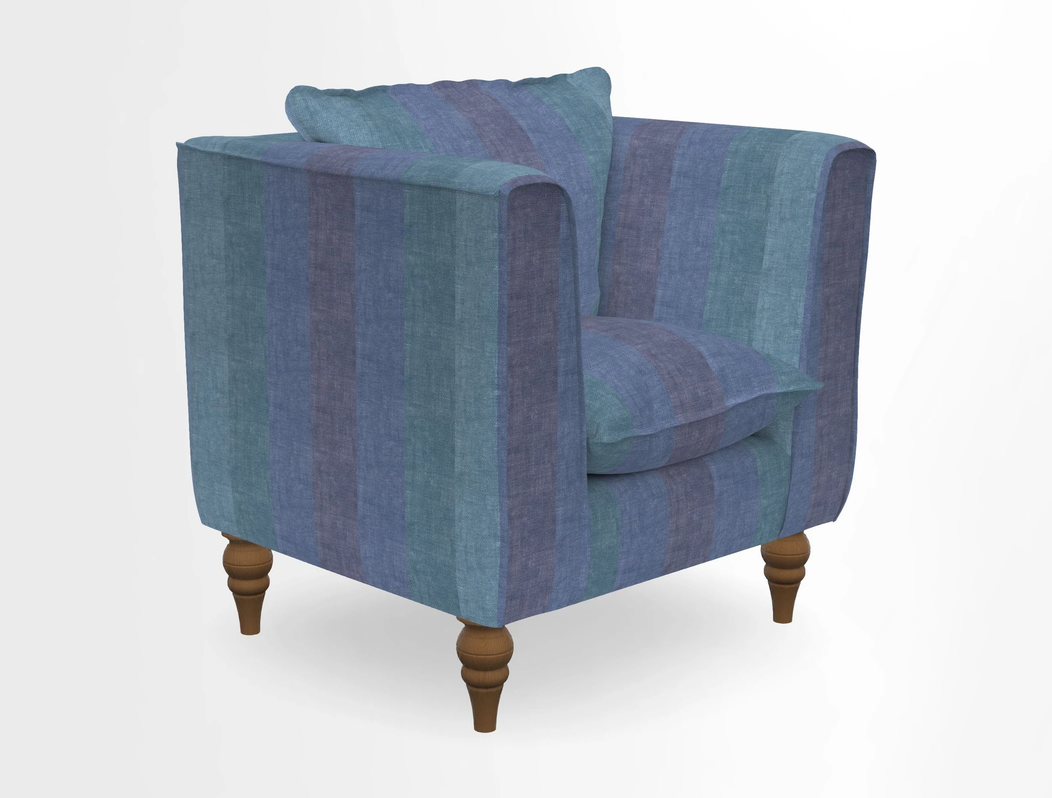 Aysgarth Chair in Two Tone Plain Biscuit