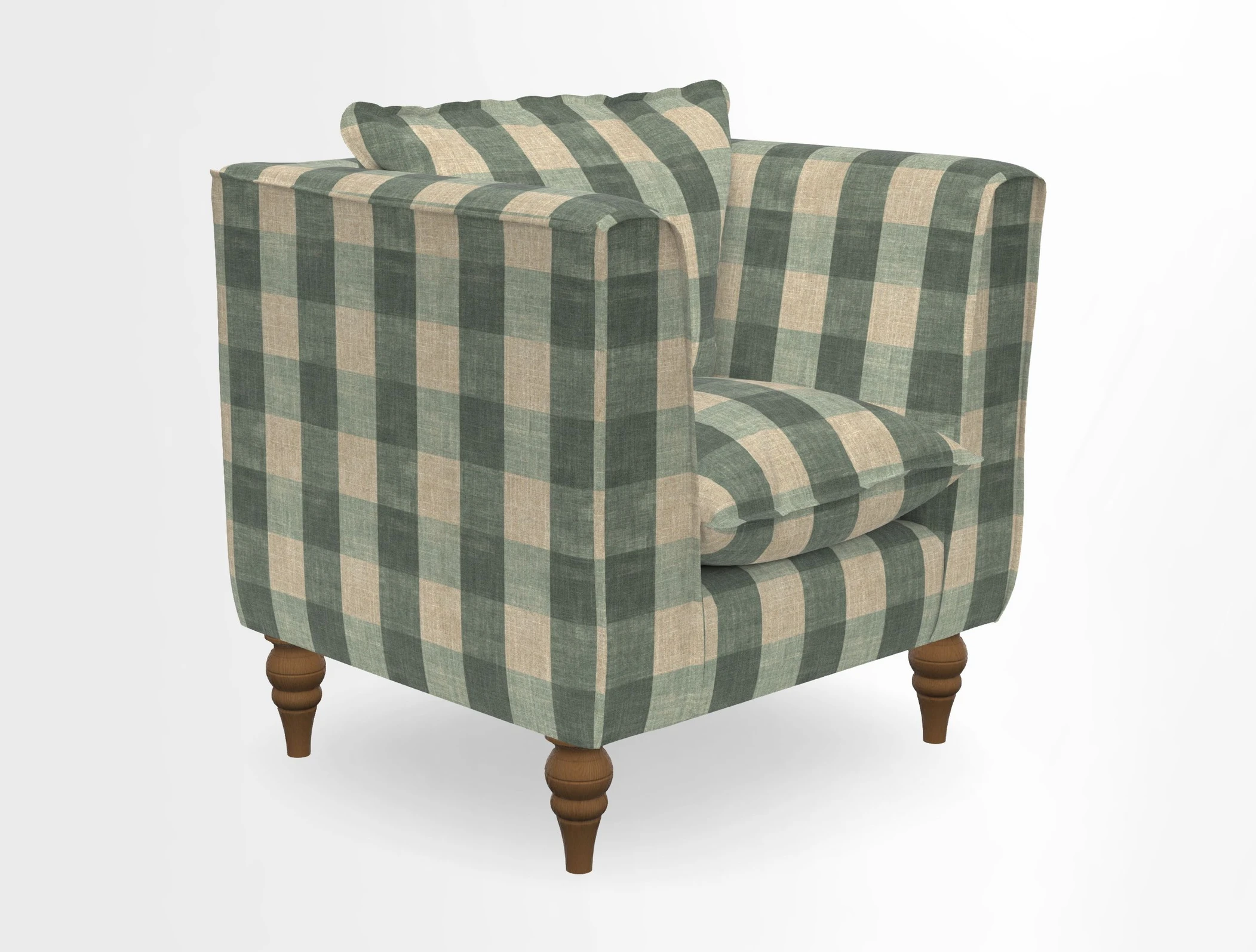 Aysgarth Chair in Two Tone Plain Biscuit