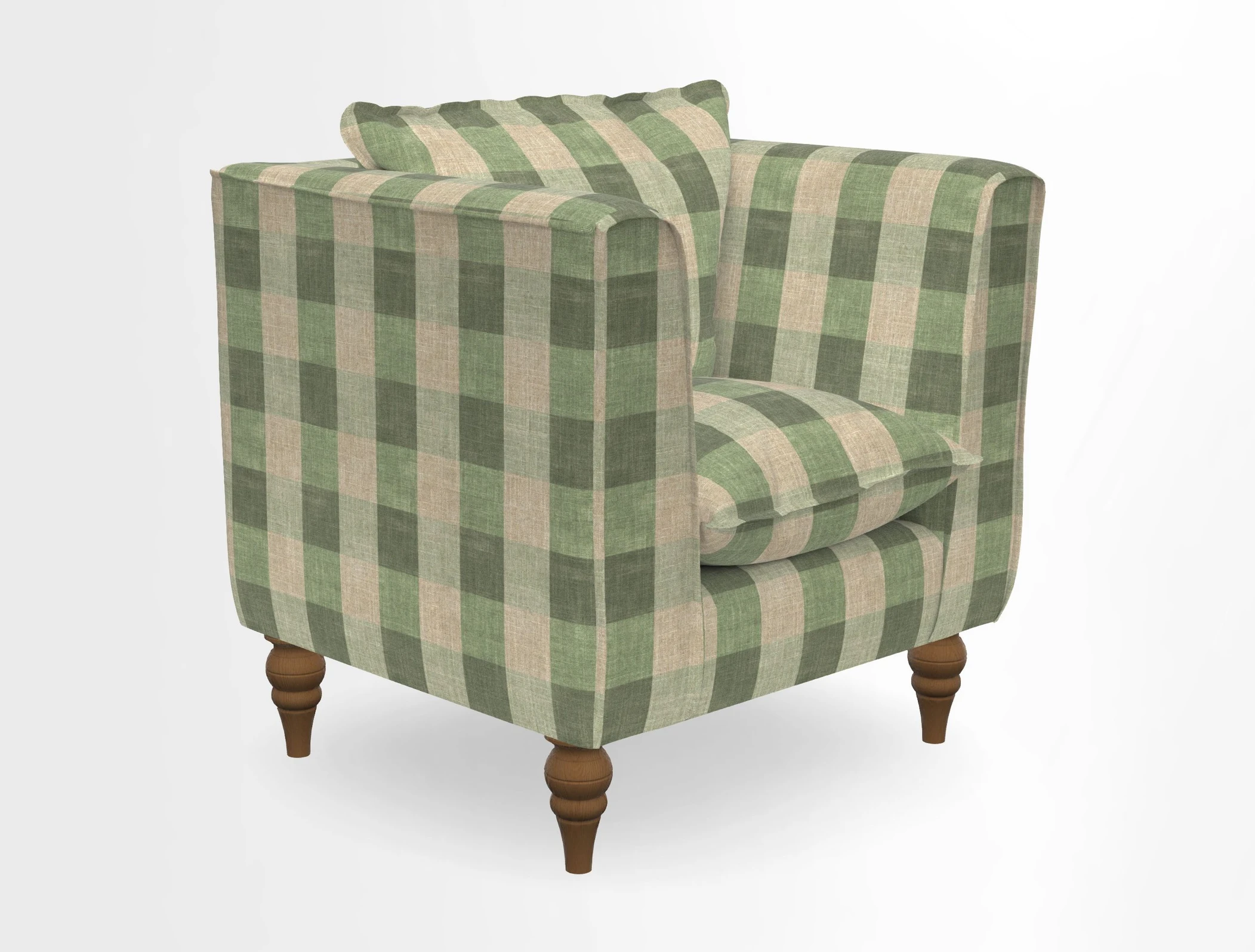 Aysgarth Chair in Two Tone Plain Biscuit