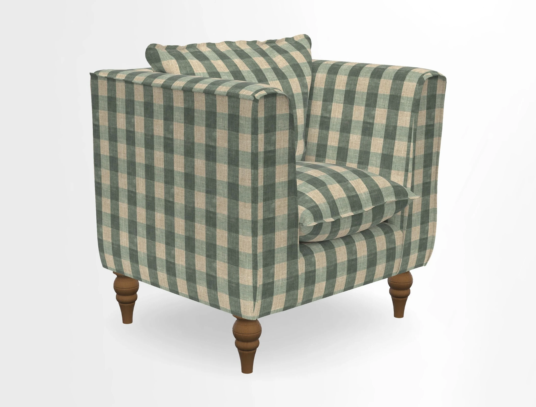 Aysgarth Chair in Two Tone Plain Biscuit