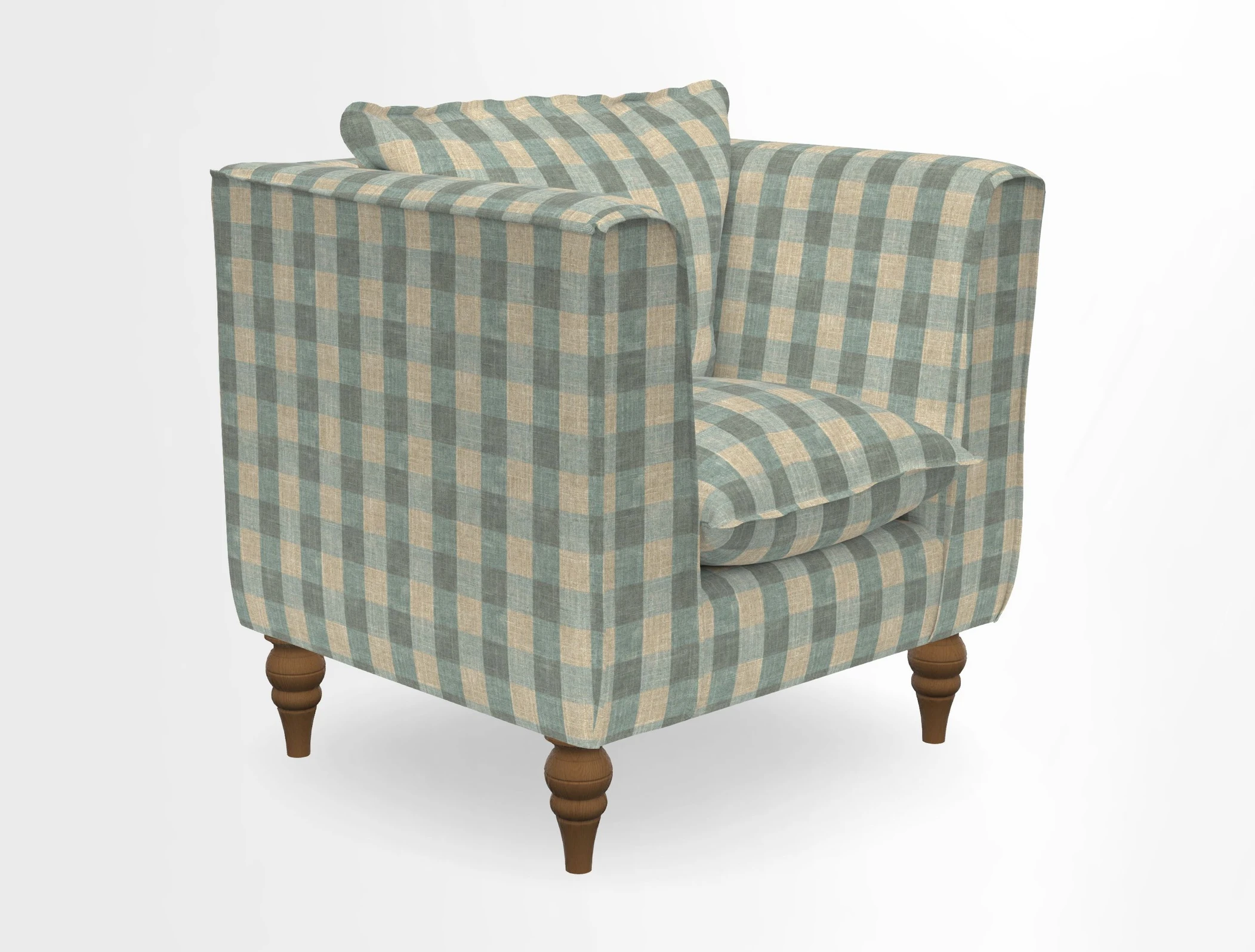 Aysgarth Chair in Two Tone Plain Biscuit