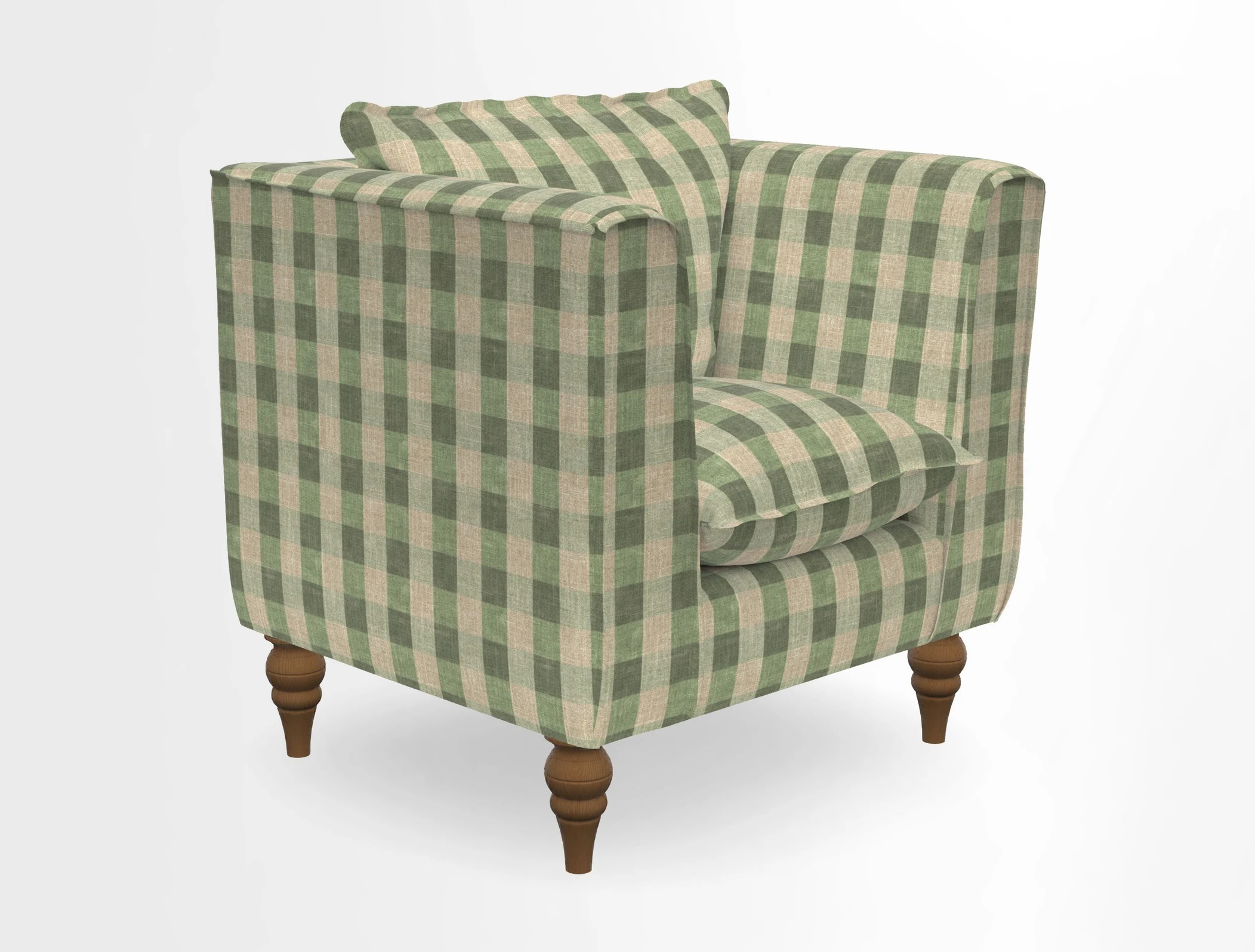Aysgarth Chair in Two Tone Plain Biscuit