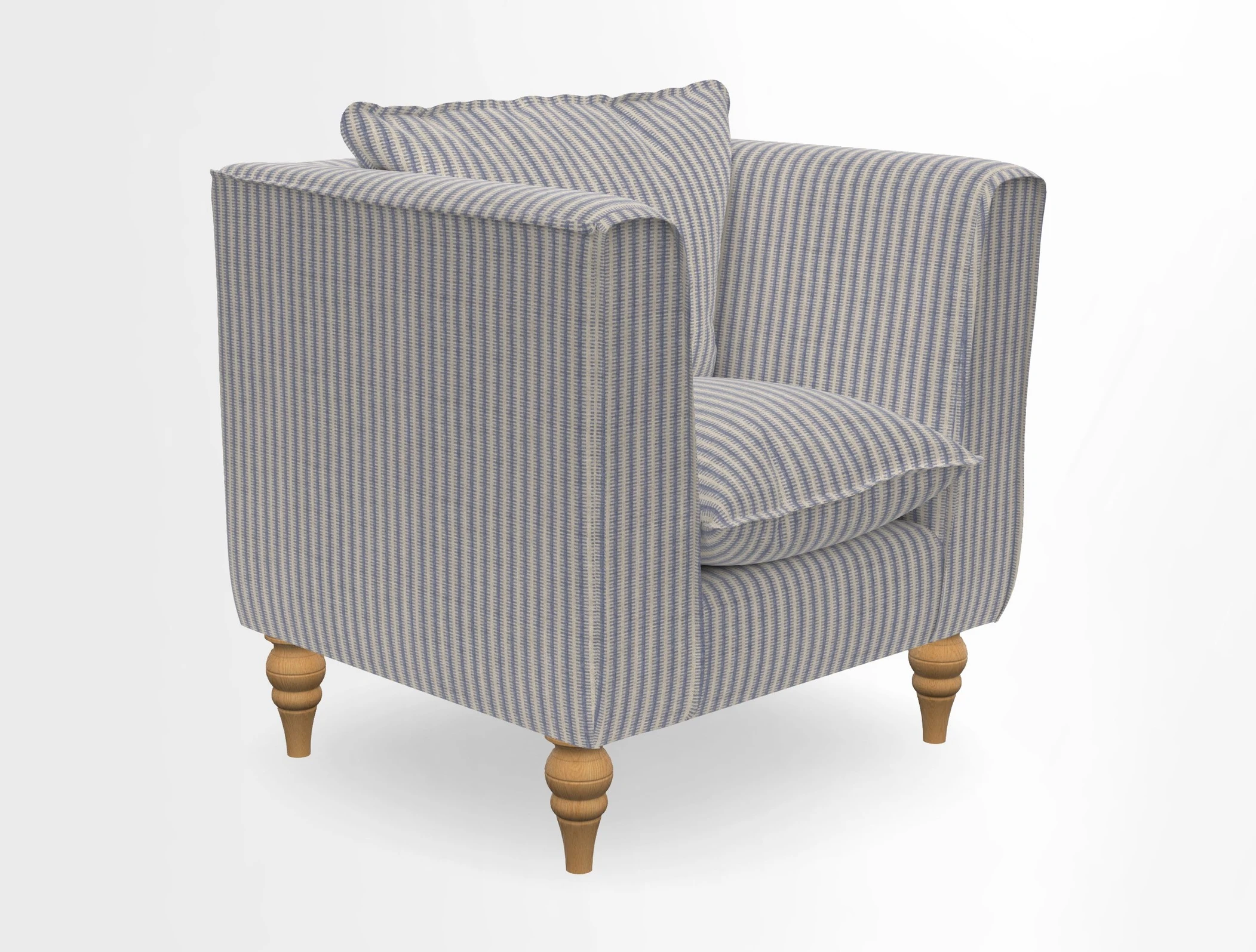 Aysgarth Chair in Two Tone Plain Biscuit