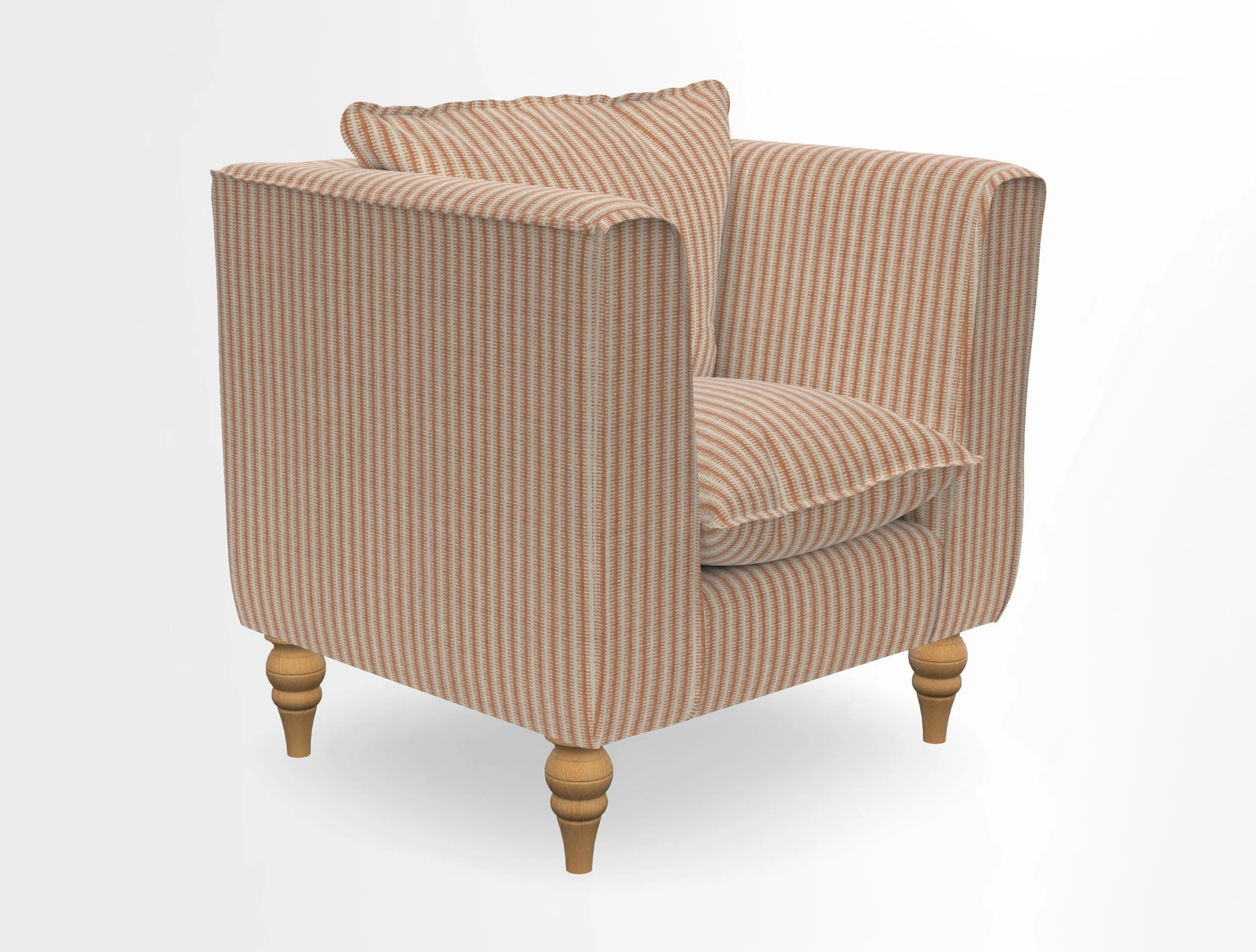 Aysgarth Chair in Two Tone Plain Biscuit