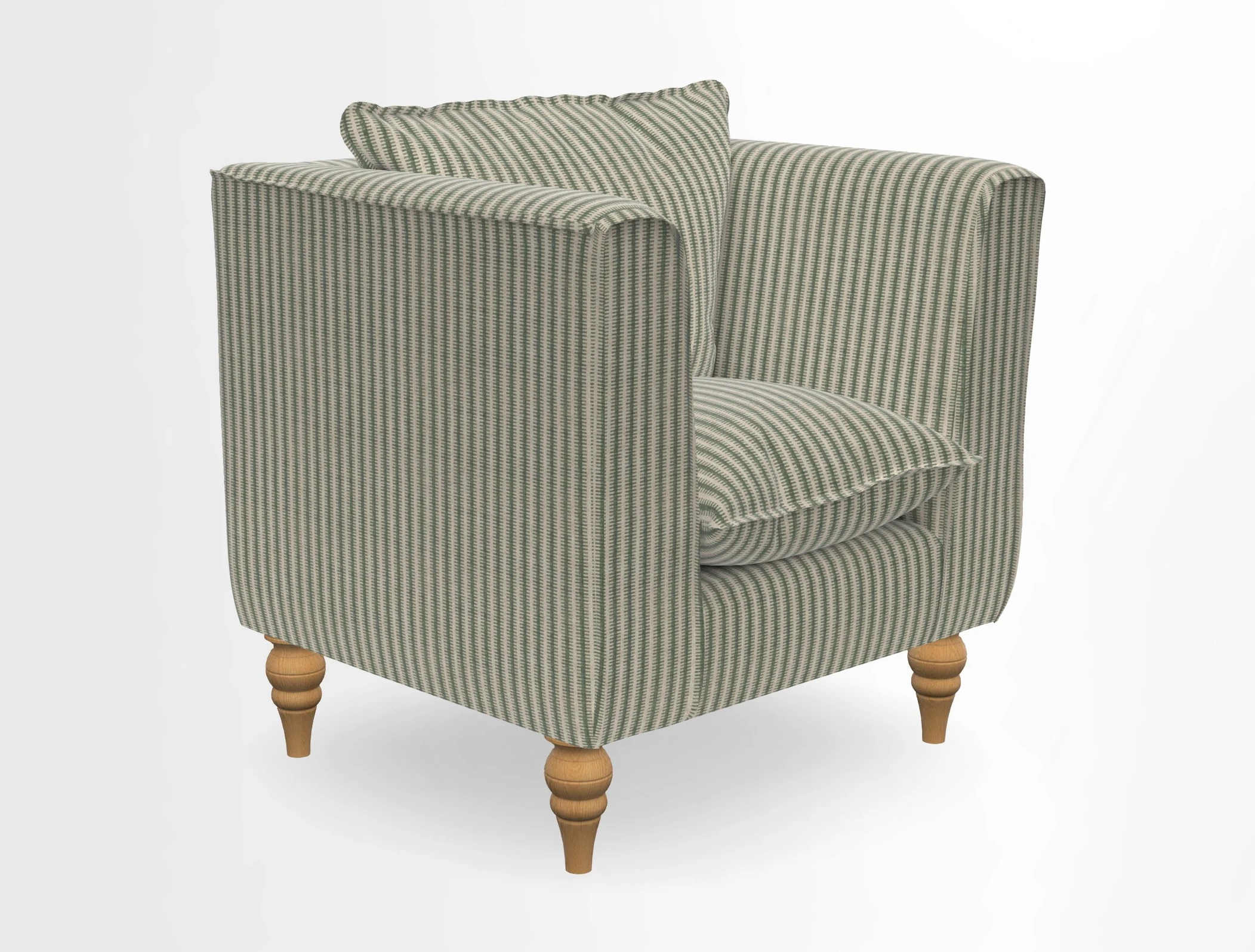 Aysgarth Chair in Two Tone Plain Biscuit
