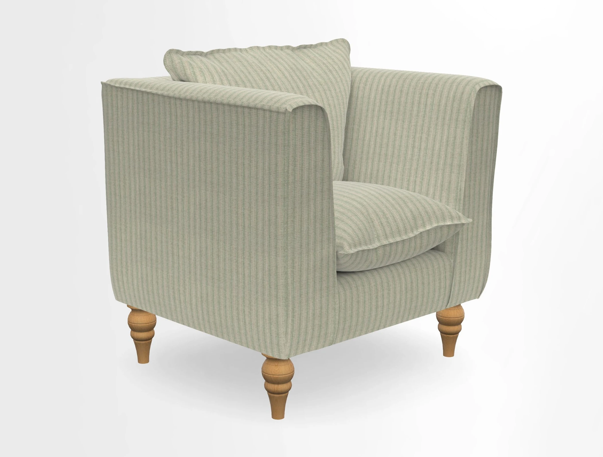 Aysgarth Chair in Two Tone Plain Biscuit