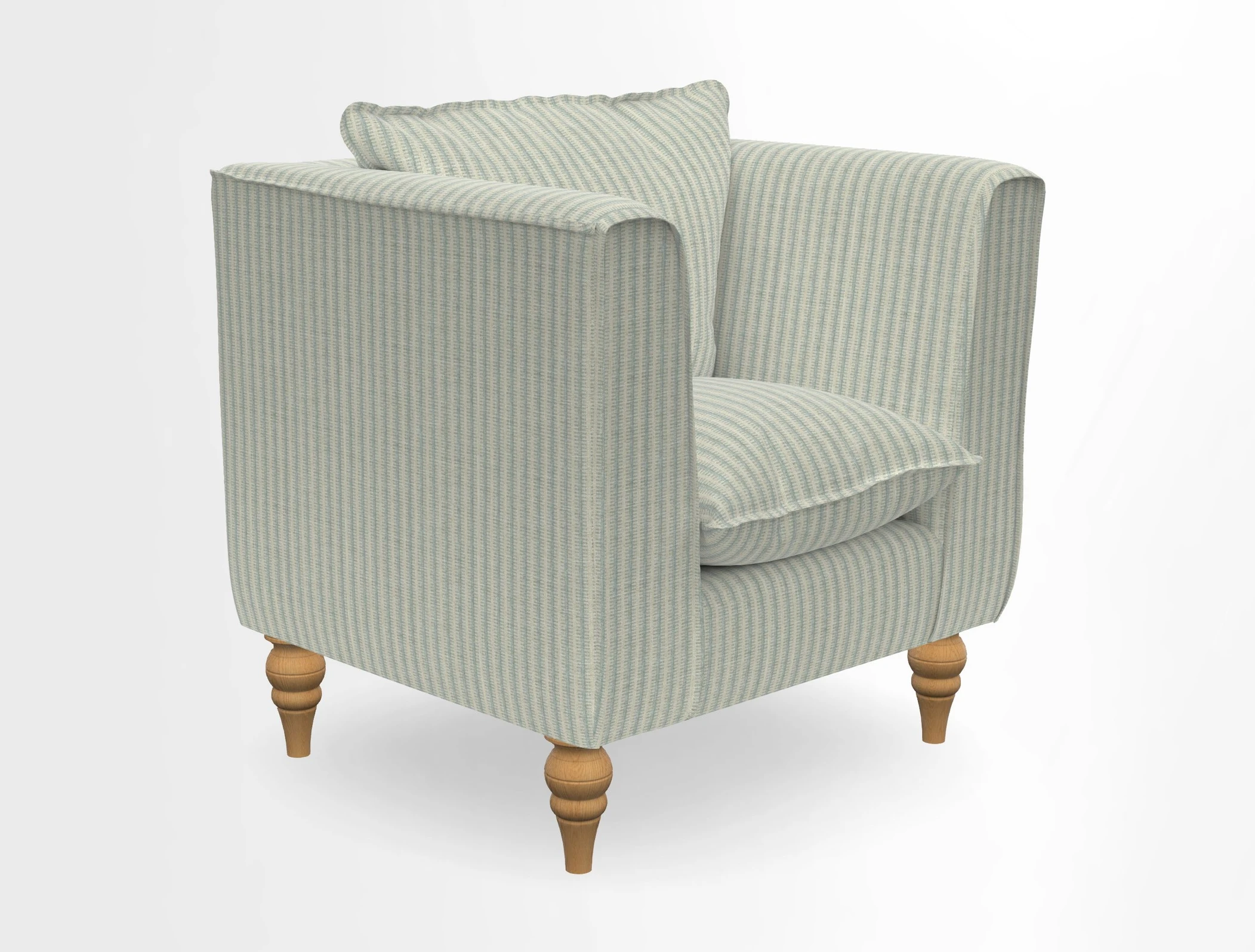 Aysgarth Chair in Two Tone Plain Biscuit