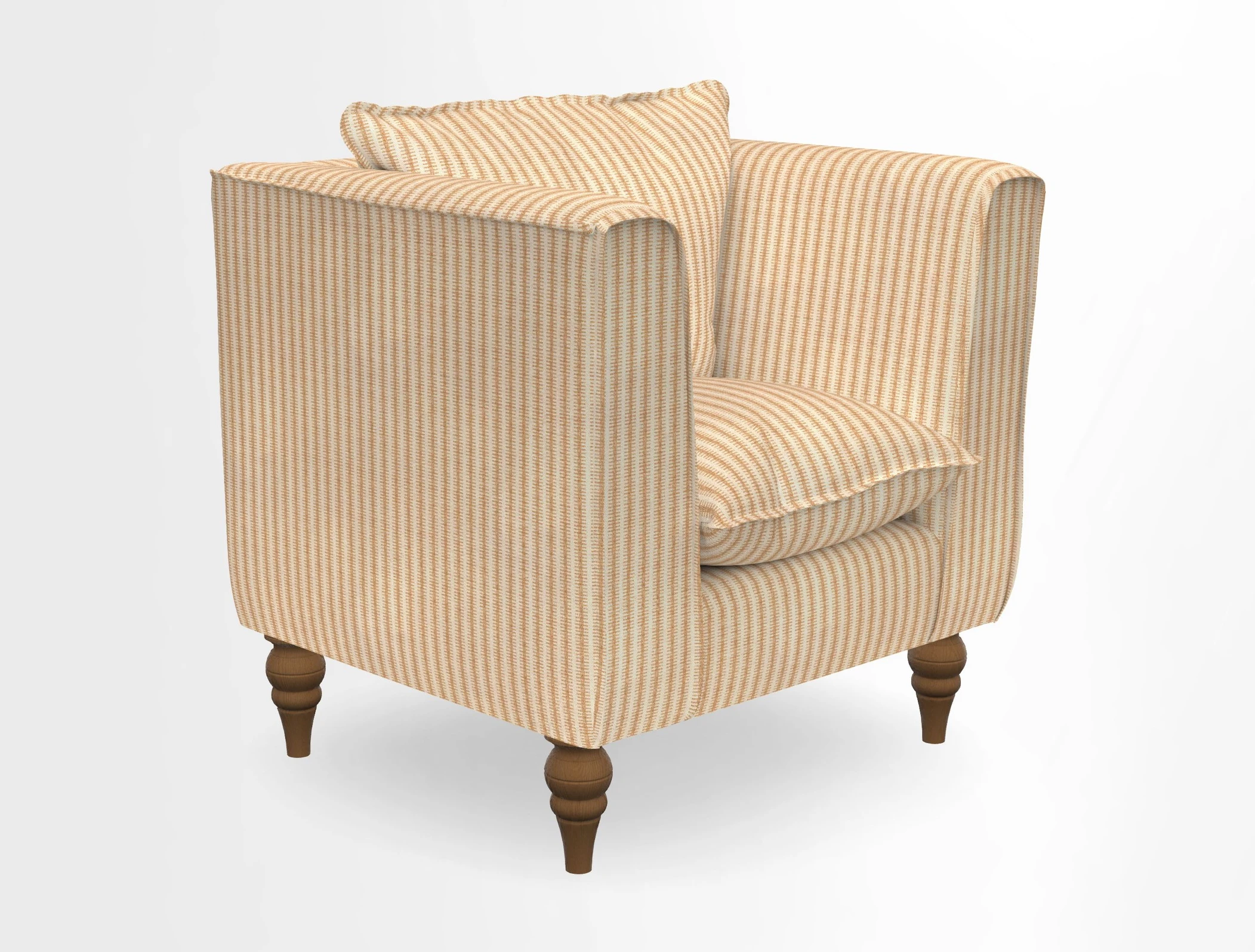 Aysgarth Chair in Two Tone Plain Biscuit