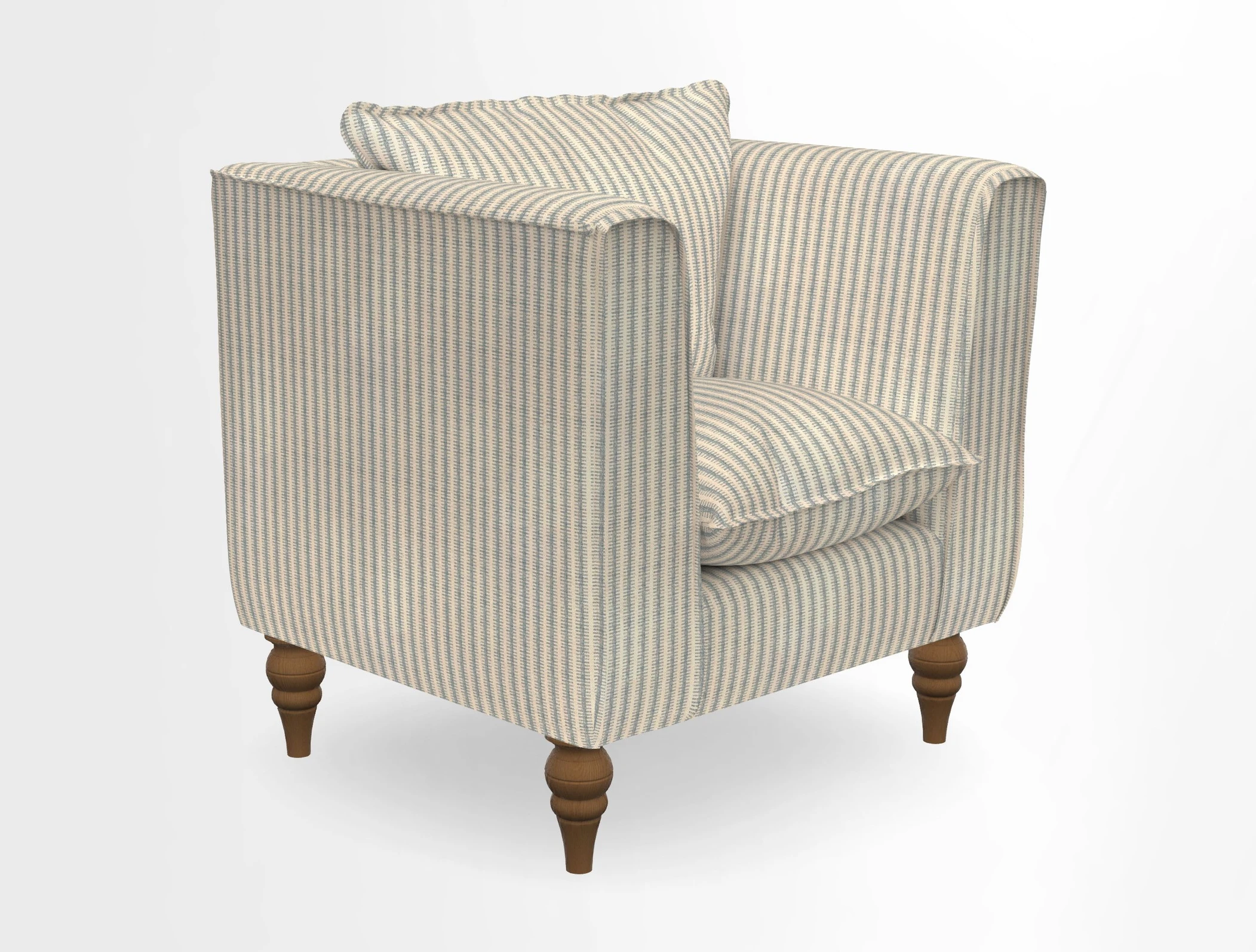 Aysgarth Chair in Two Tone Plain Biscuit