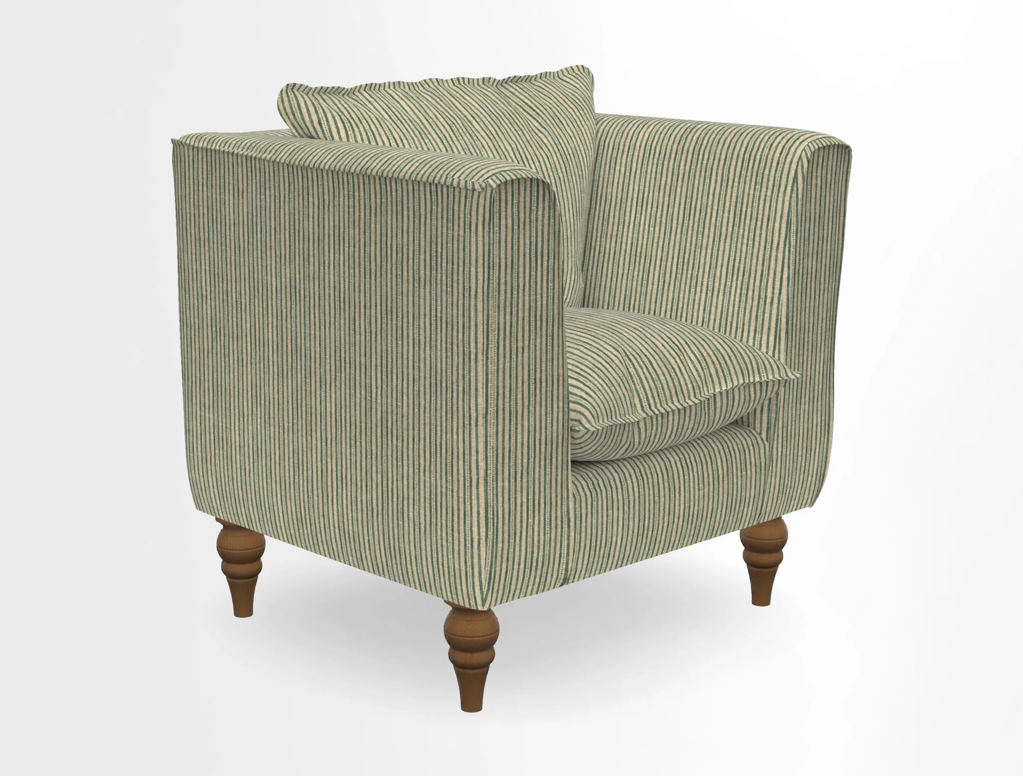 Aysgarth Chair in Two Tone Plain Biscuit