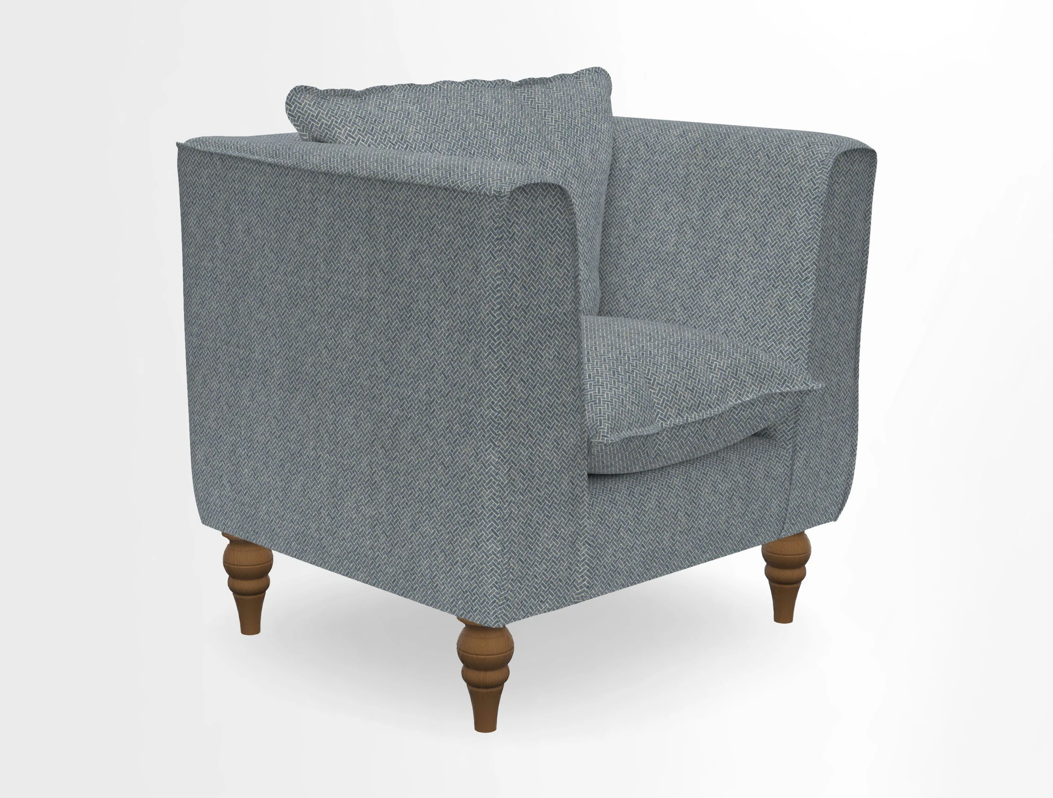 Aysgarth Chair in Two Tone Plain Biscuit