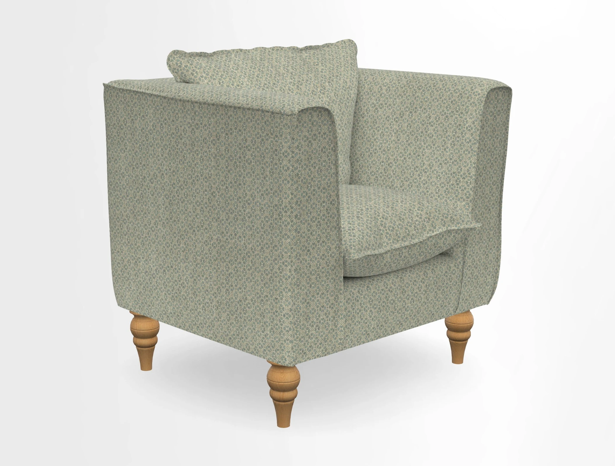 Aysgarth Chair in Two Tone Plain Biscuit