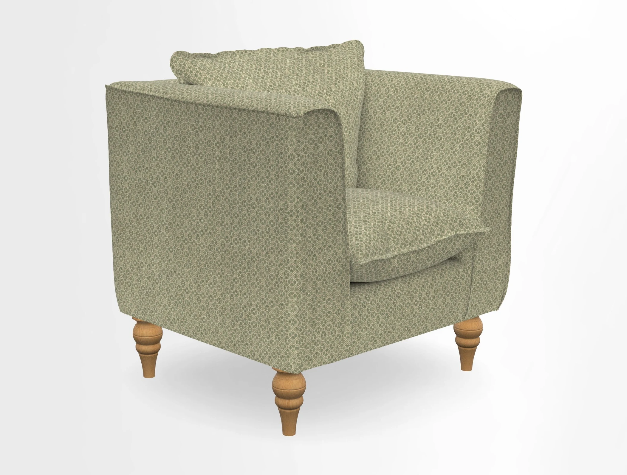 Aysgarth Chair in Two Tone Plain Biscuit
