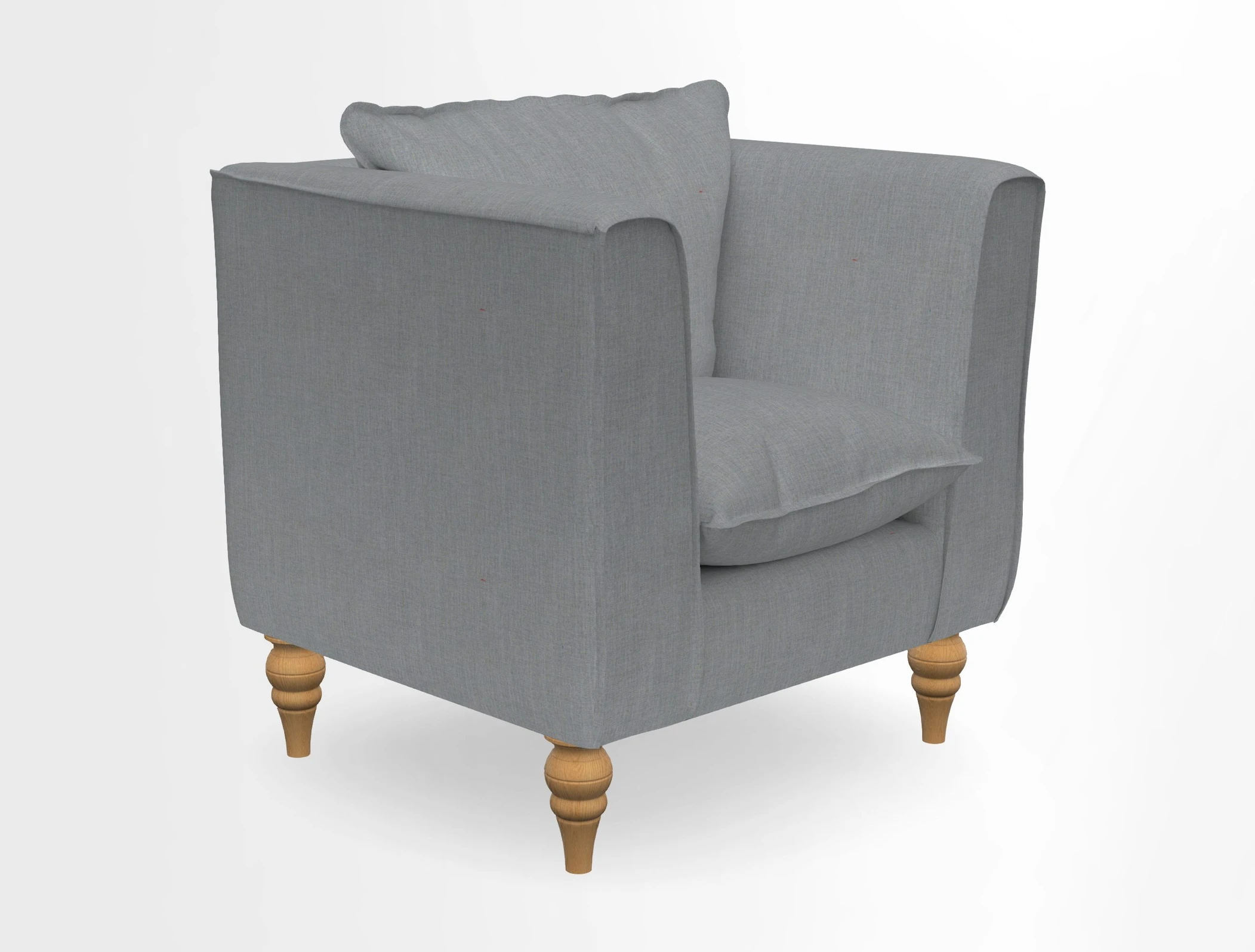 Aysgarth Chair in Two Tone Plain Biscuit