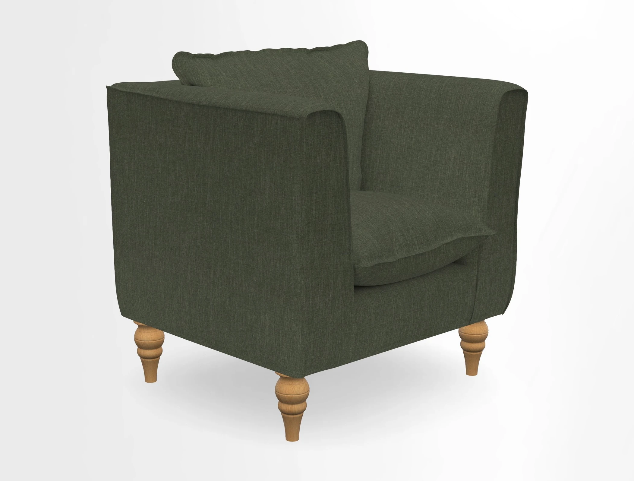 Aysgarth Chair in Two Tone Plain Biscuit